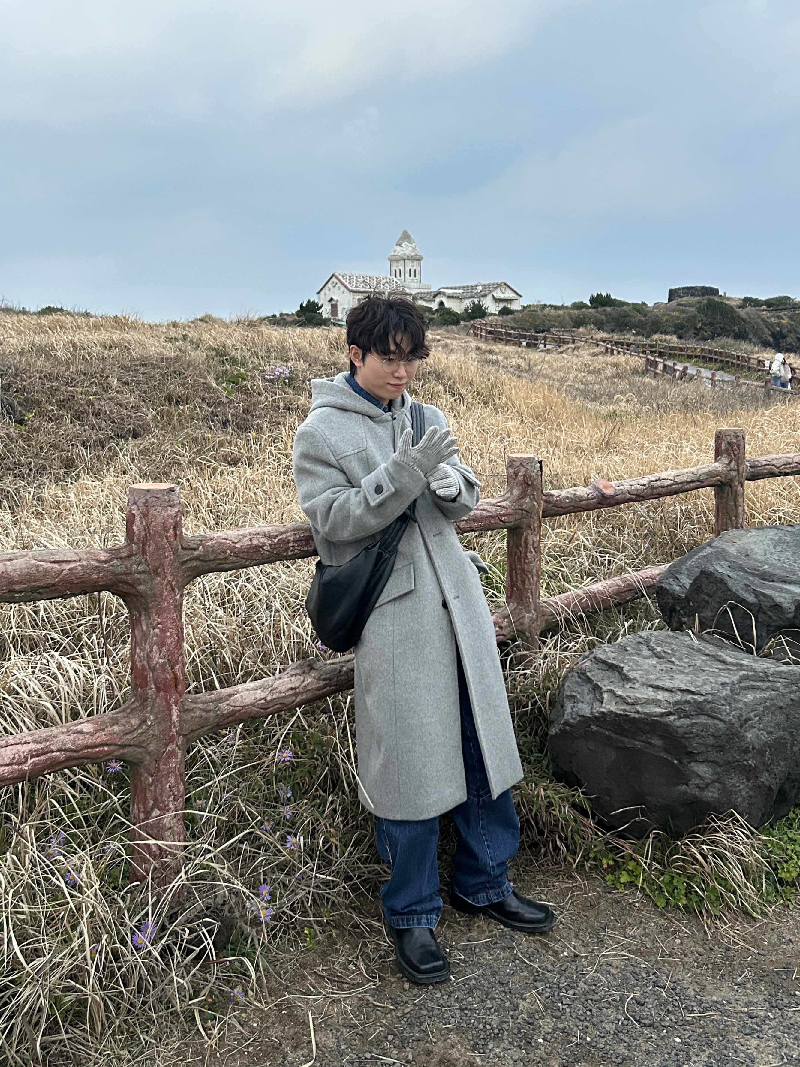 Apple Watch SE 2024 40mm GPS Silver Aluminium Case with Sport Band S/M Denim (Korean Ver.) 착용 스타일 - 2