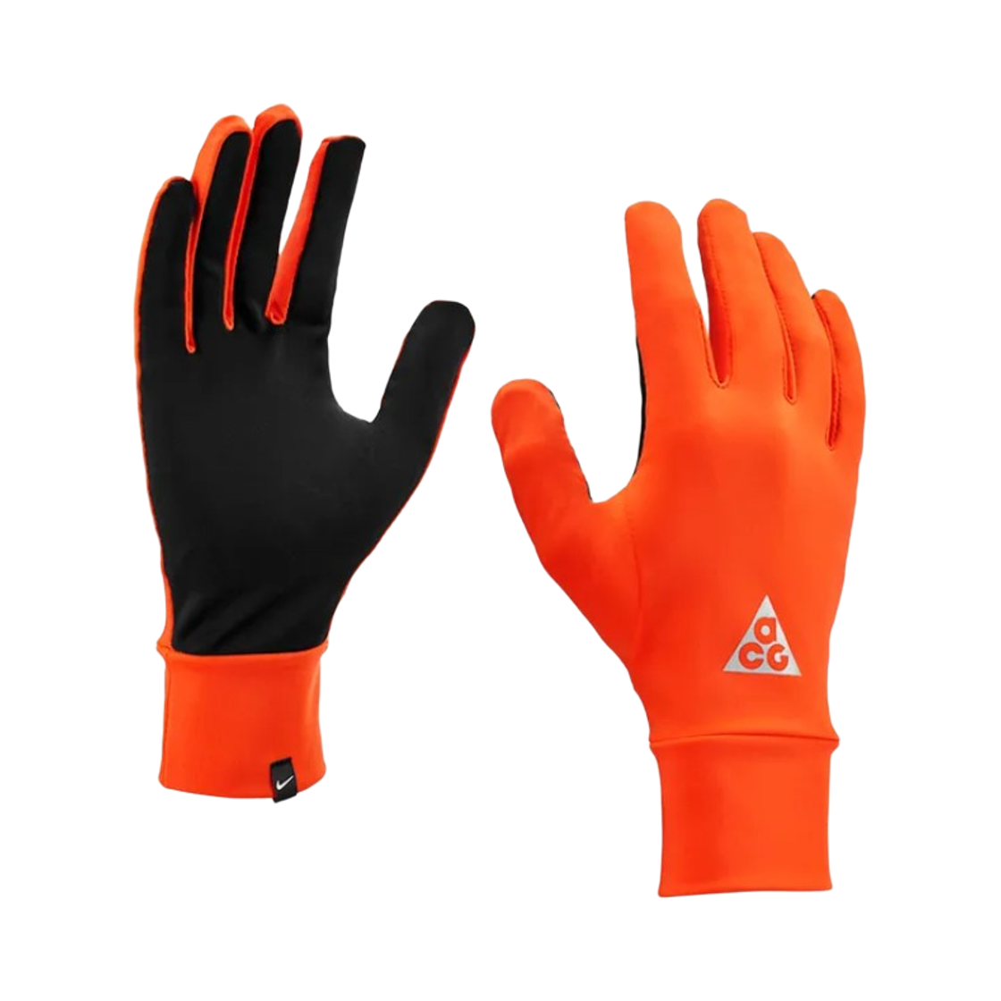 나이키 ACG 드라이핏 라이트웨이트 글러브 세이프티 오렌지 블랙(Nike ACG Dri-Fit Lightweight Gloves Safety Orange Black)