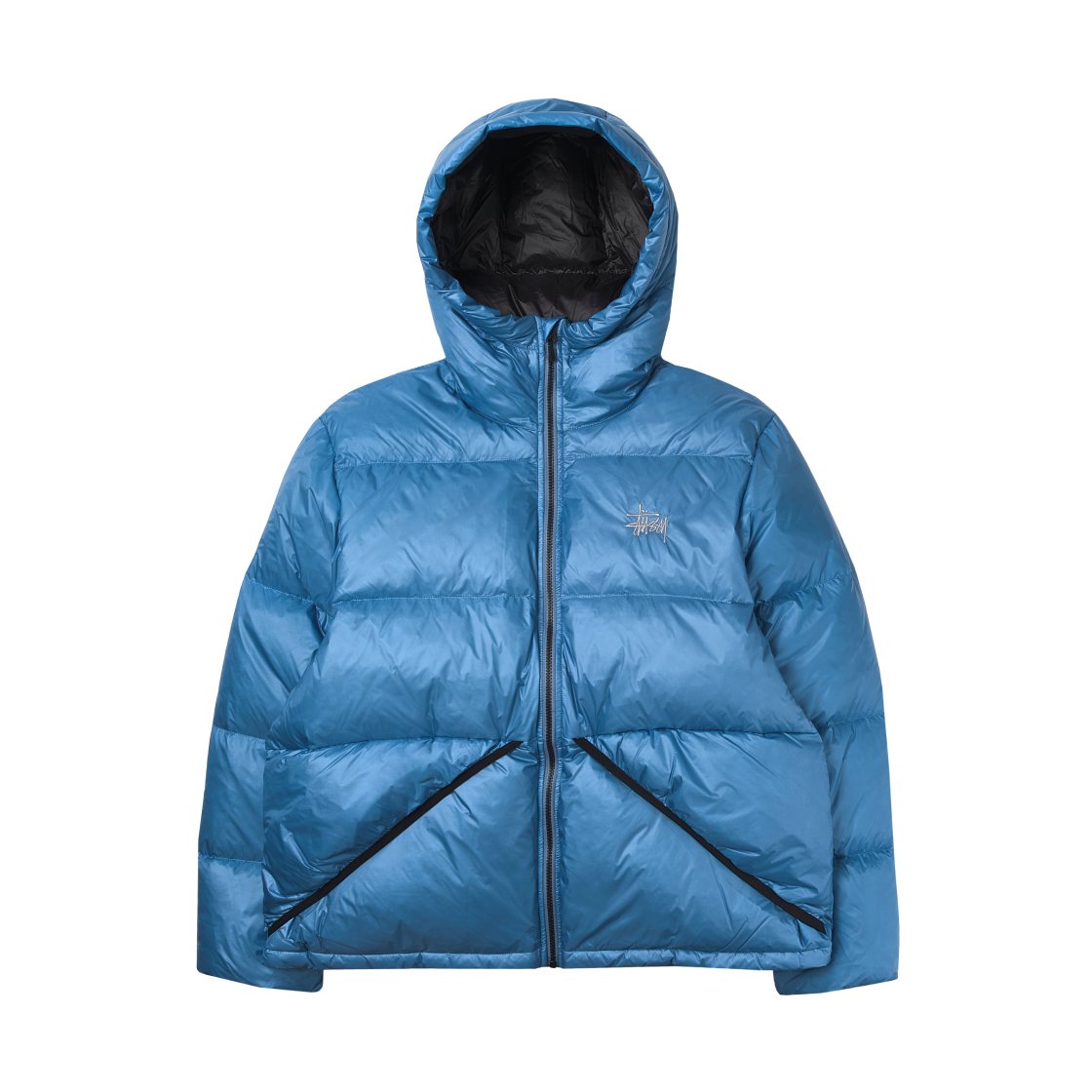 115685 Stussy Micro Ripstop Down Parka Sky Blue