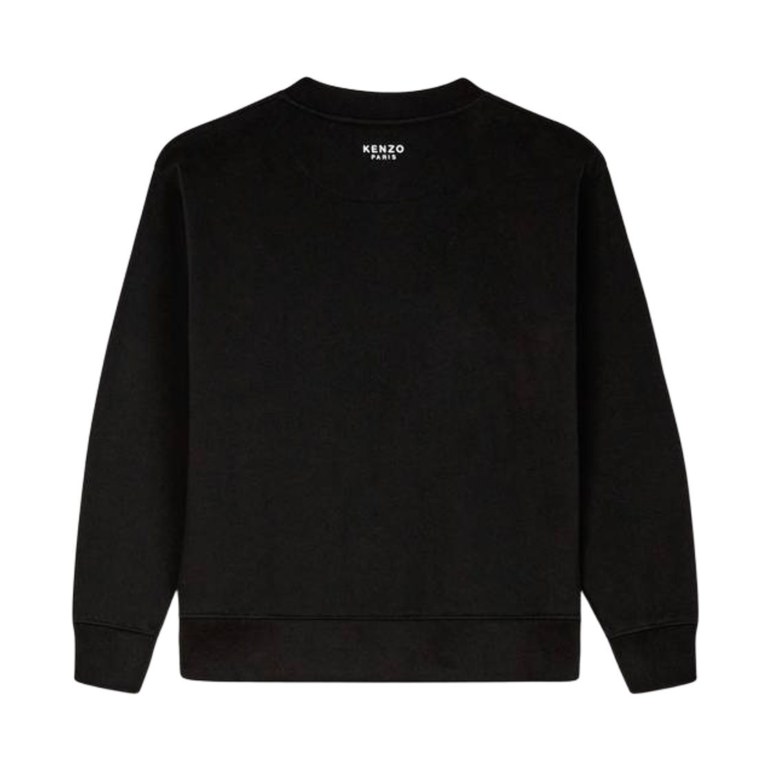 (W) 겐조 보케 플라워 자수 코튼 스웨트셔츠 블랙((W) Kenzo Boke Flower Embroidered Cotton Sweatshirt Black) - 2