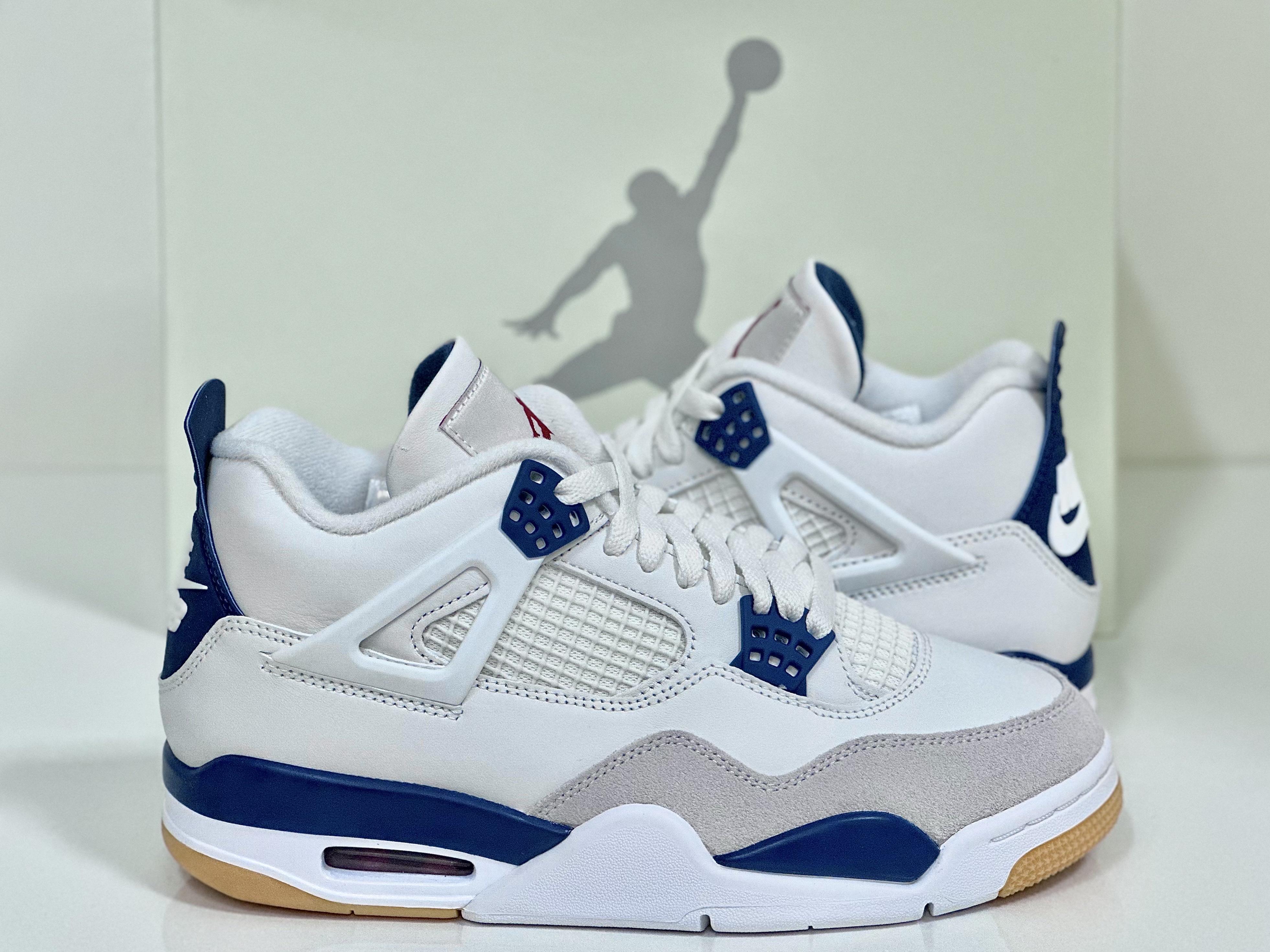 Jordan 4 x Nike SB Retro SP Navy 착용 스타일 - 2