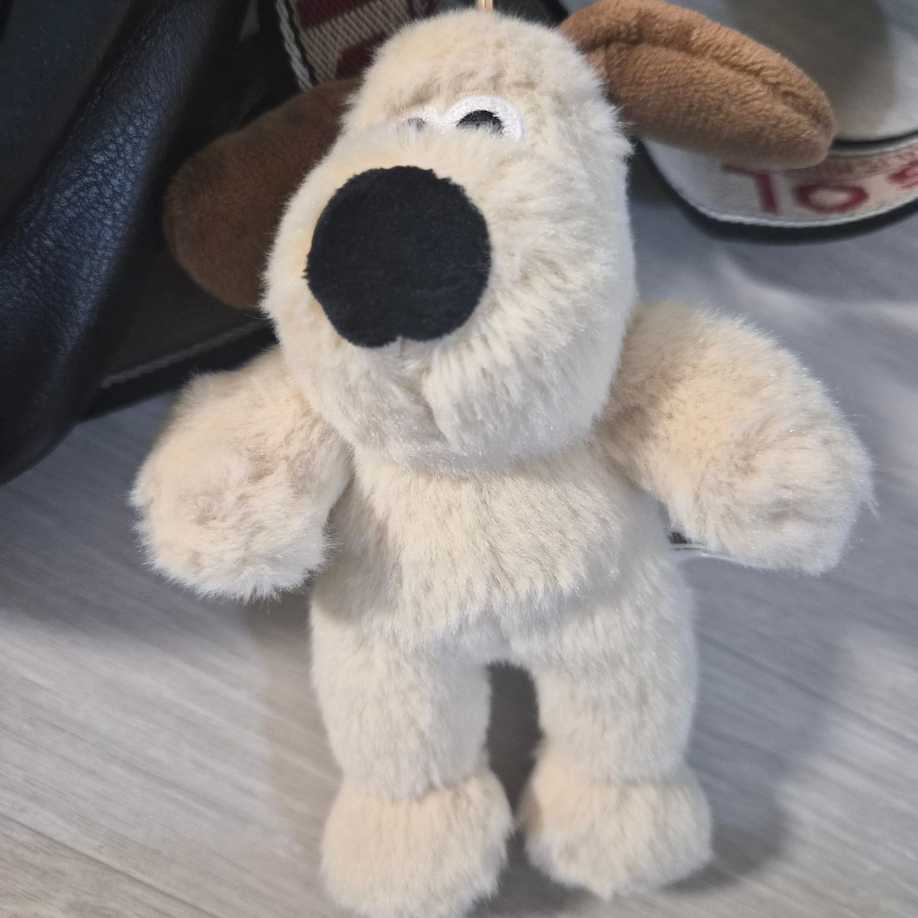 Dream C&C Wallace & Gromit Mini Keyring Plush 12cm 착용 스타일