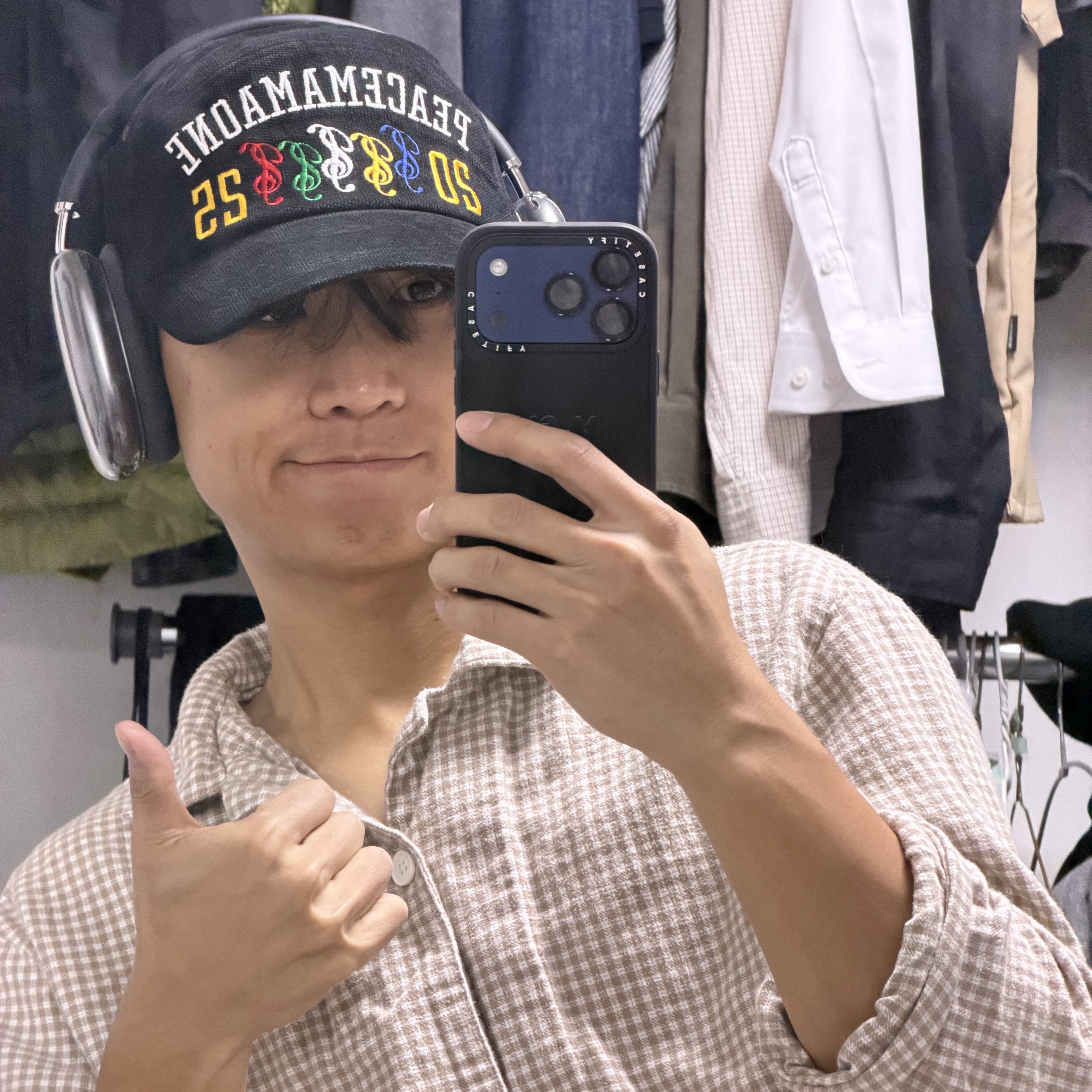 Peaceminusone x 2025 MAMA Awards Peacemamaone Cap Cotton 착용 스타일 - 2