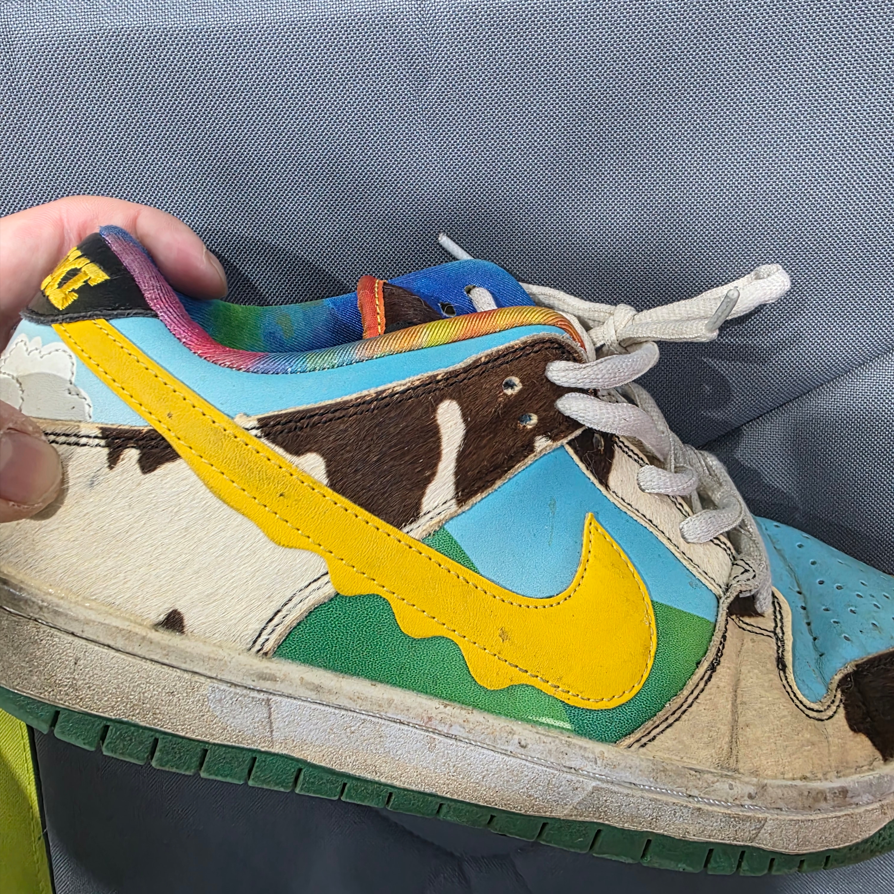 Nike x Ben & Jerry's SB Dunk Low Chunky Dunky, Nike x Ben & Jerry's SB Dunk Low Chunky Dunky (Special Box) 착용 스타일