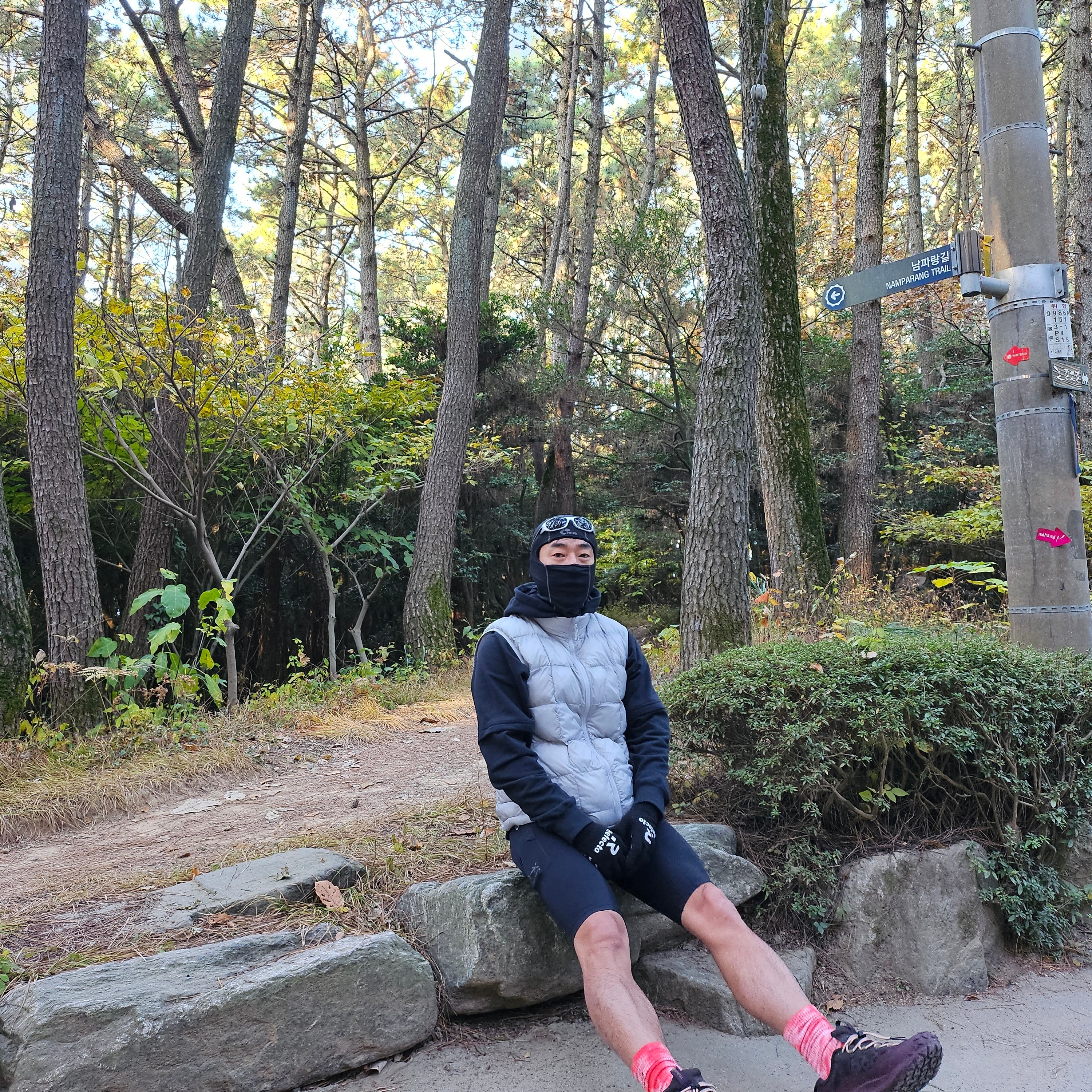 Nike ACG Mountain Fly 2 Low Gore-Tex Burgundy Crush and Velvet Brown 착용 스타일 - 3