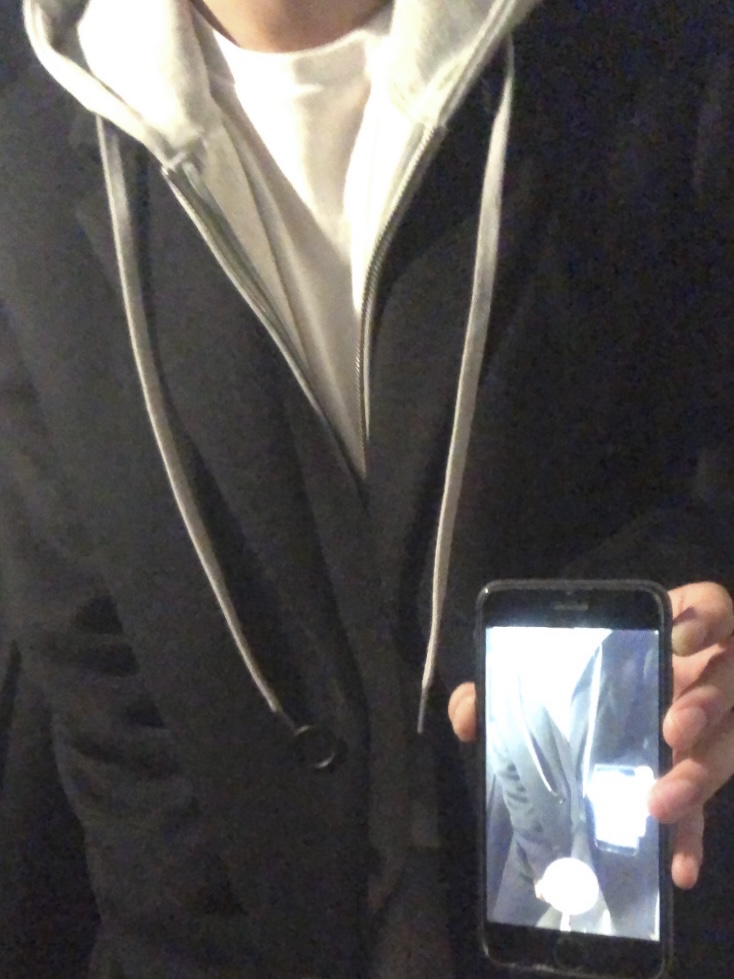 Musinsa Standard Cashmere Blend Oversized Single Coat Black 착용 스타일