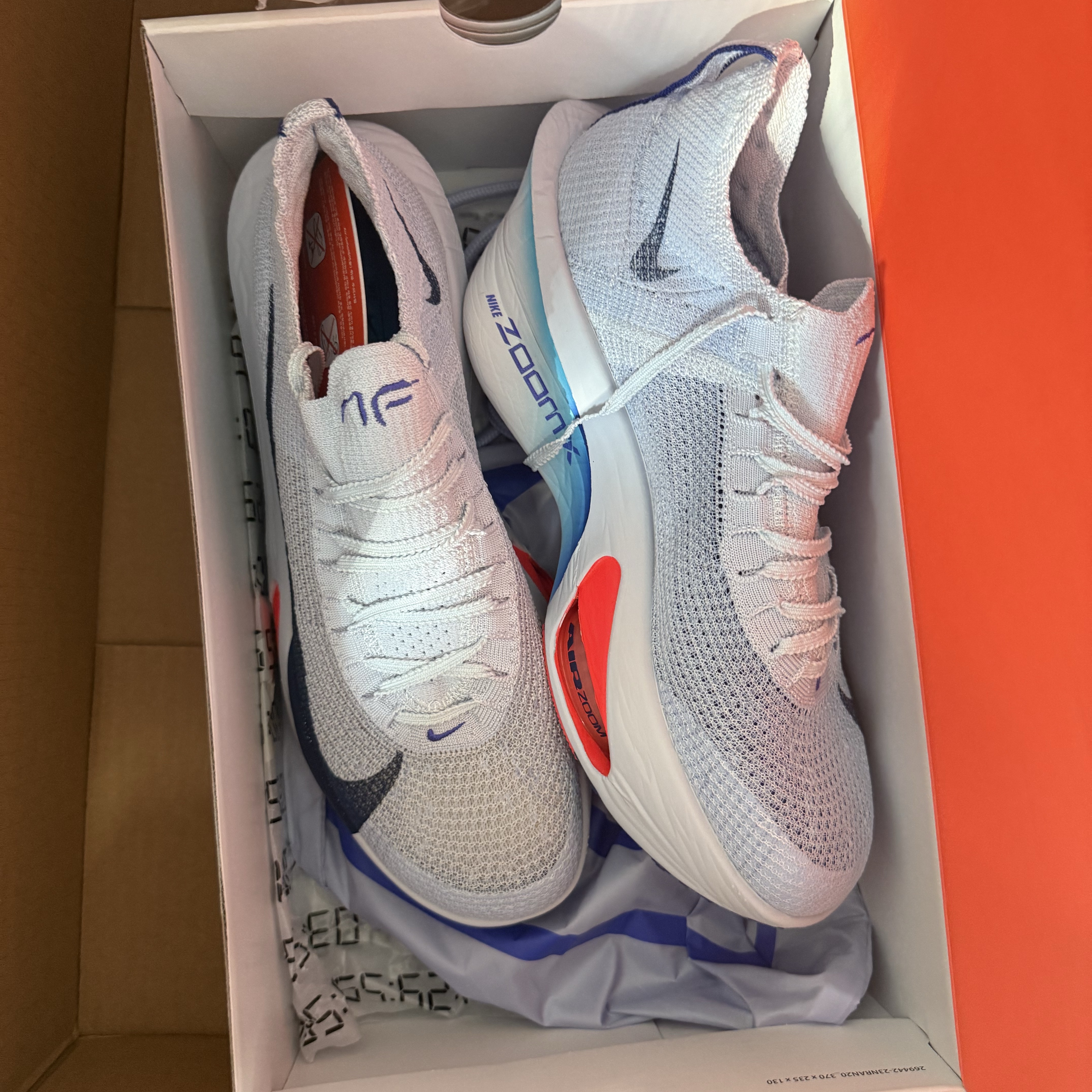 Nike Air Zoom Alphafly Next% 3 Football Grey Ghost 착용 스타일
