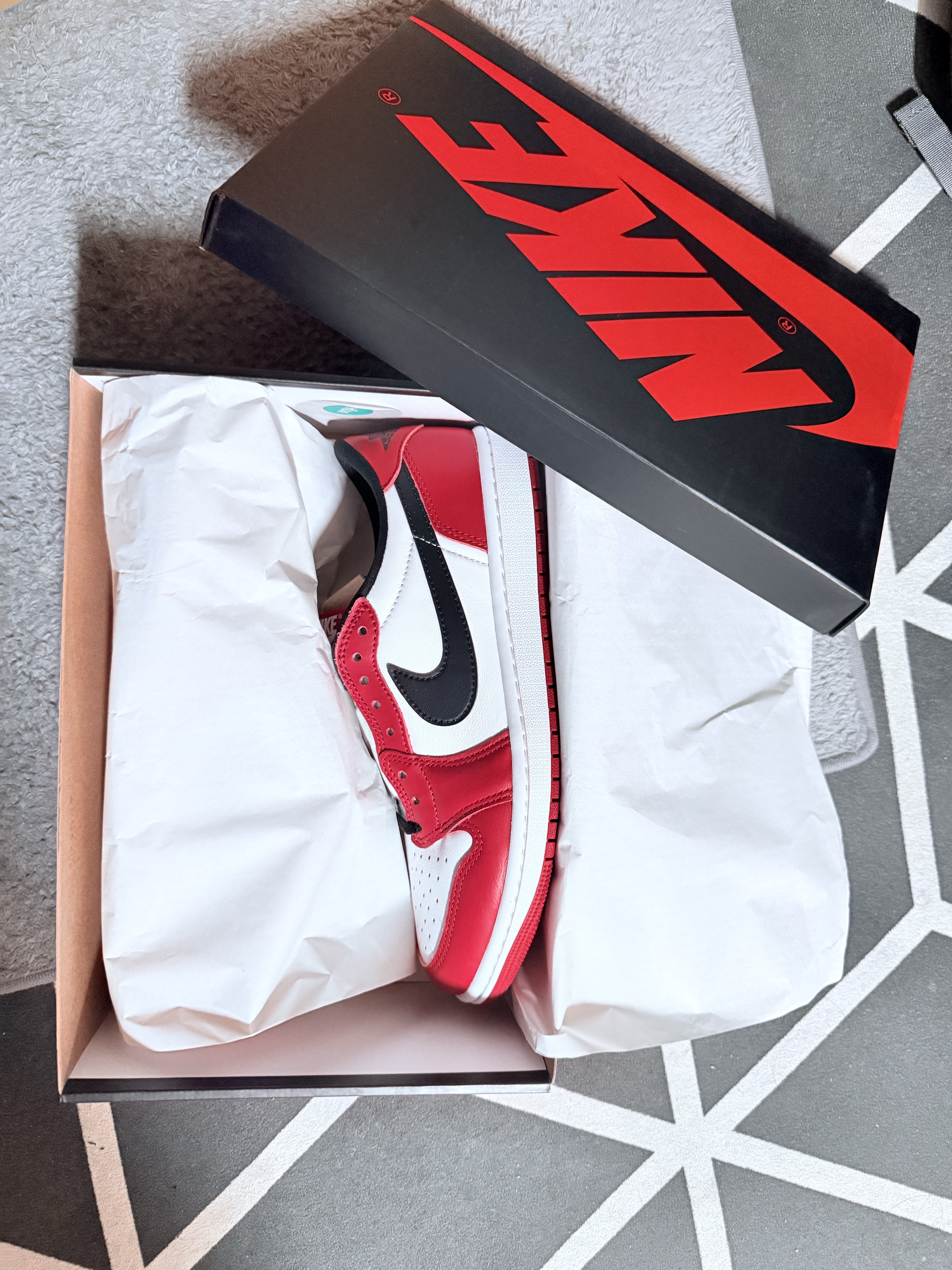 Jordan 1 Retro Low OG Chicago 착용 스타일