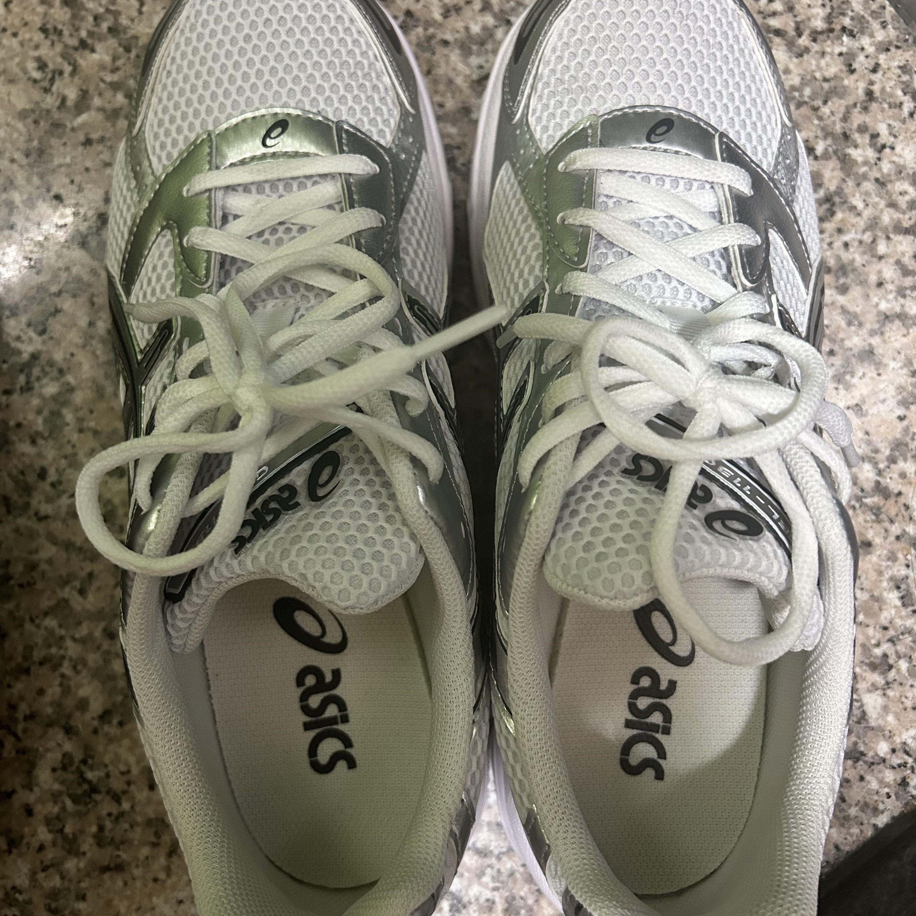 Asics Gel-1130 White Pure Silver 착용 스타일