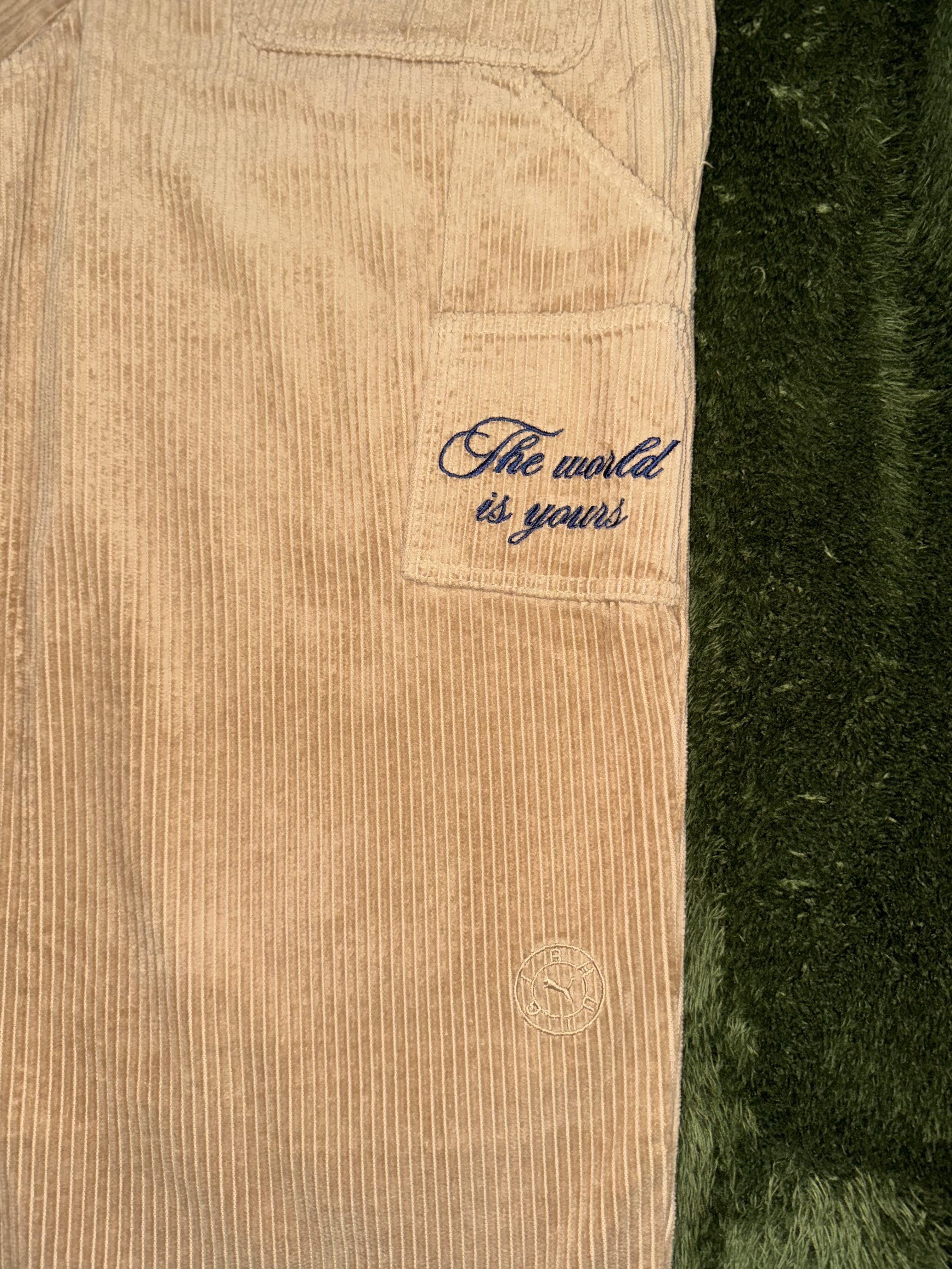 Puma X Rhuigi Corduroy Pants Sand Dune 착용 스타일 - 10