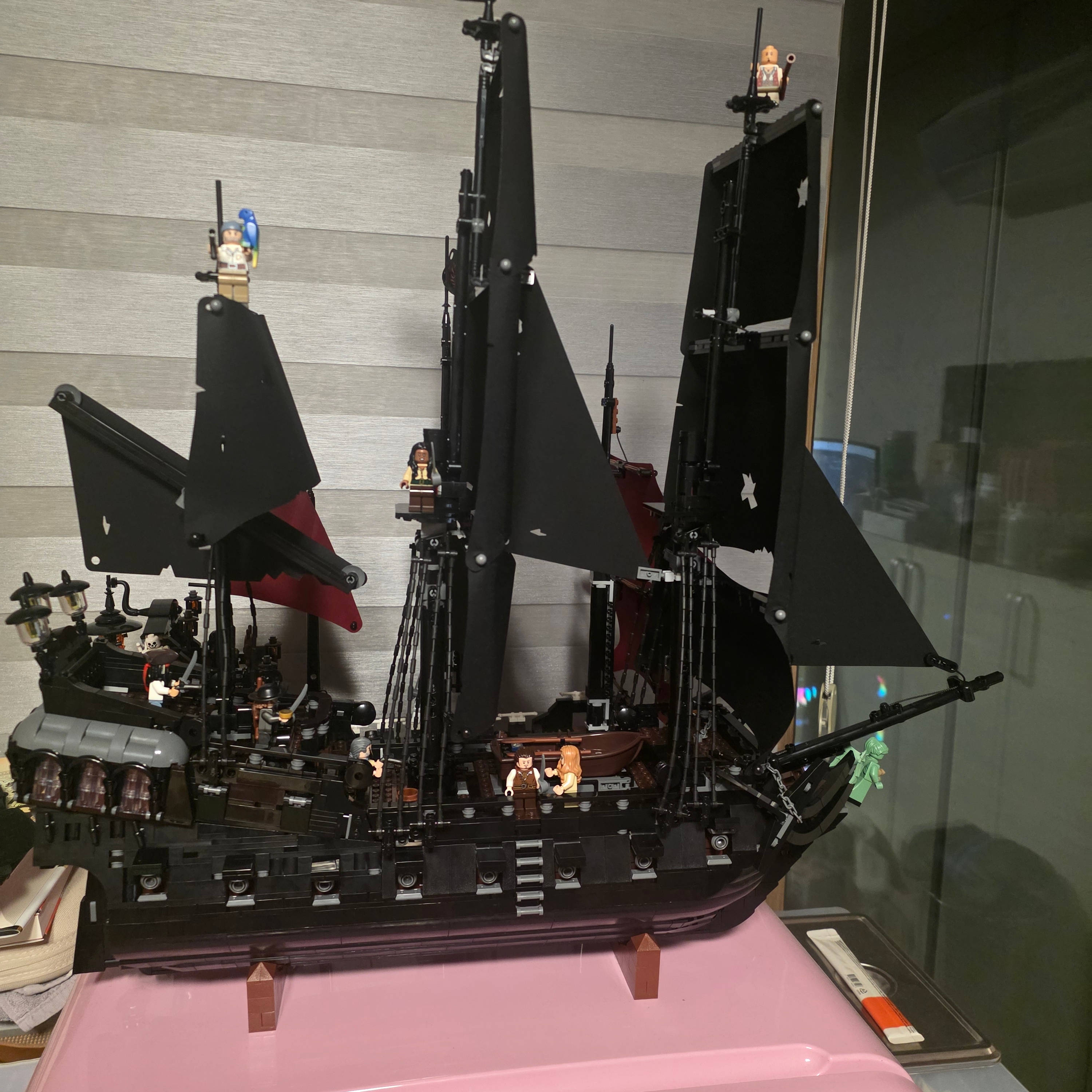 Lego Icons Captain Jack Sparrow's Pirate Ship 착용 스타일 - 3
