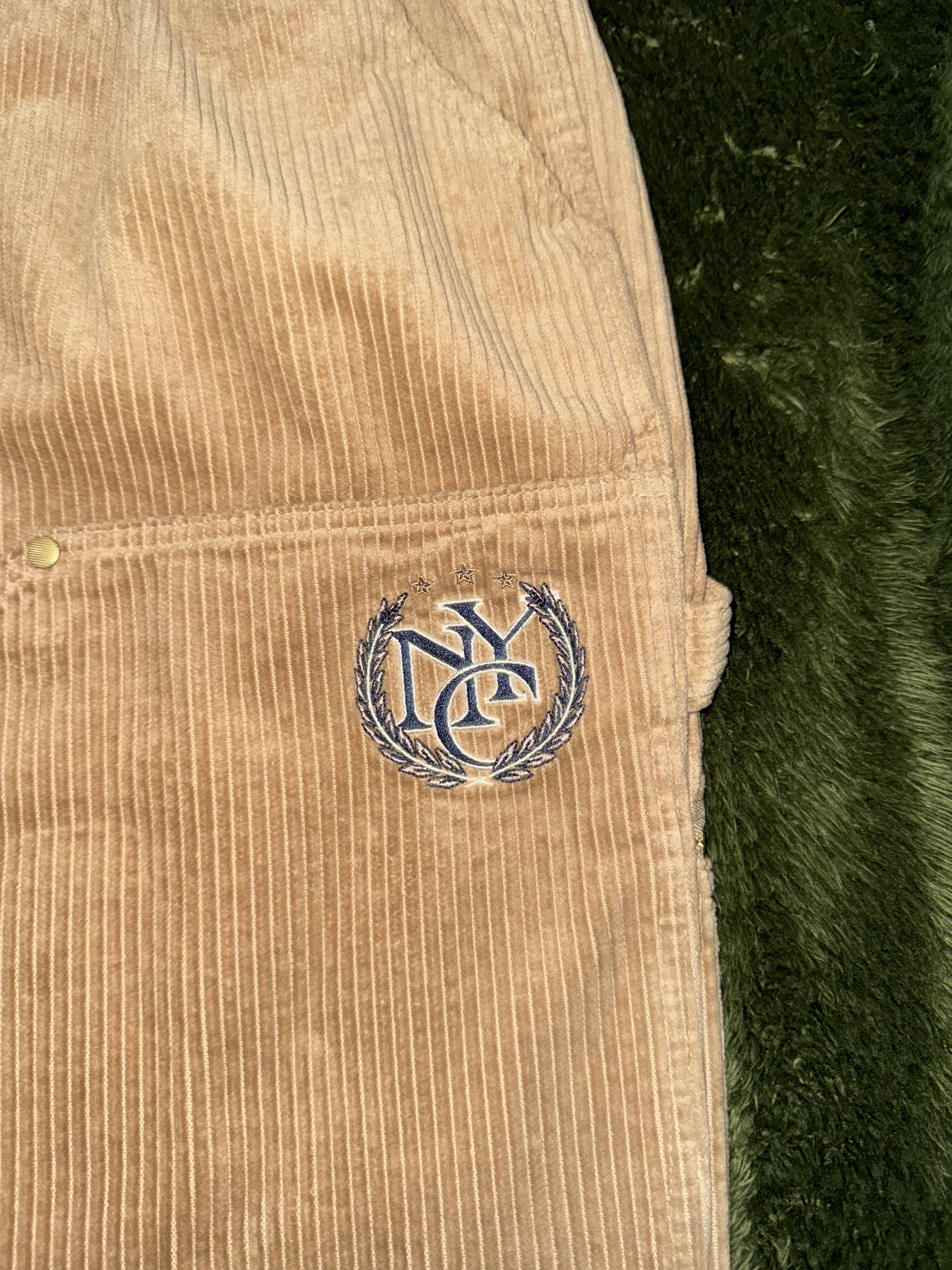 Puma X Rhuigi Corduroy Pants Sand Dune 착용 스타일 - 4