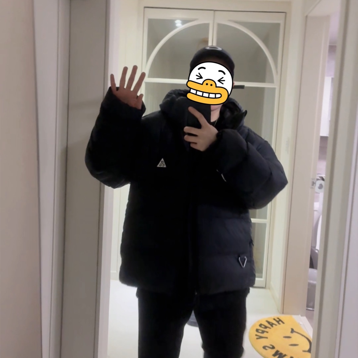 Oakley Remix Dad Hat Blackout 착용 스타일