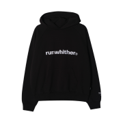 [KREAM 단독] runwhither Hoodie Sweatshirt Black