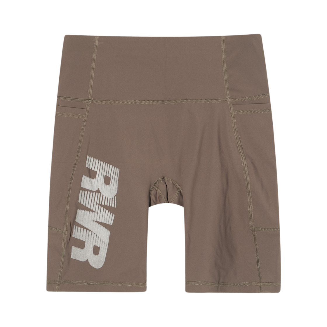 APP0128 runwhither Half Tights Brown