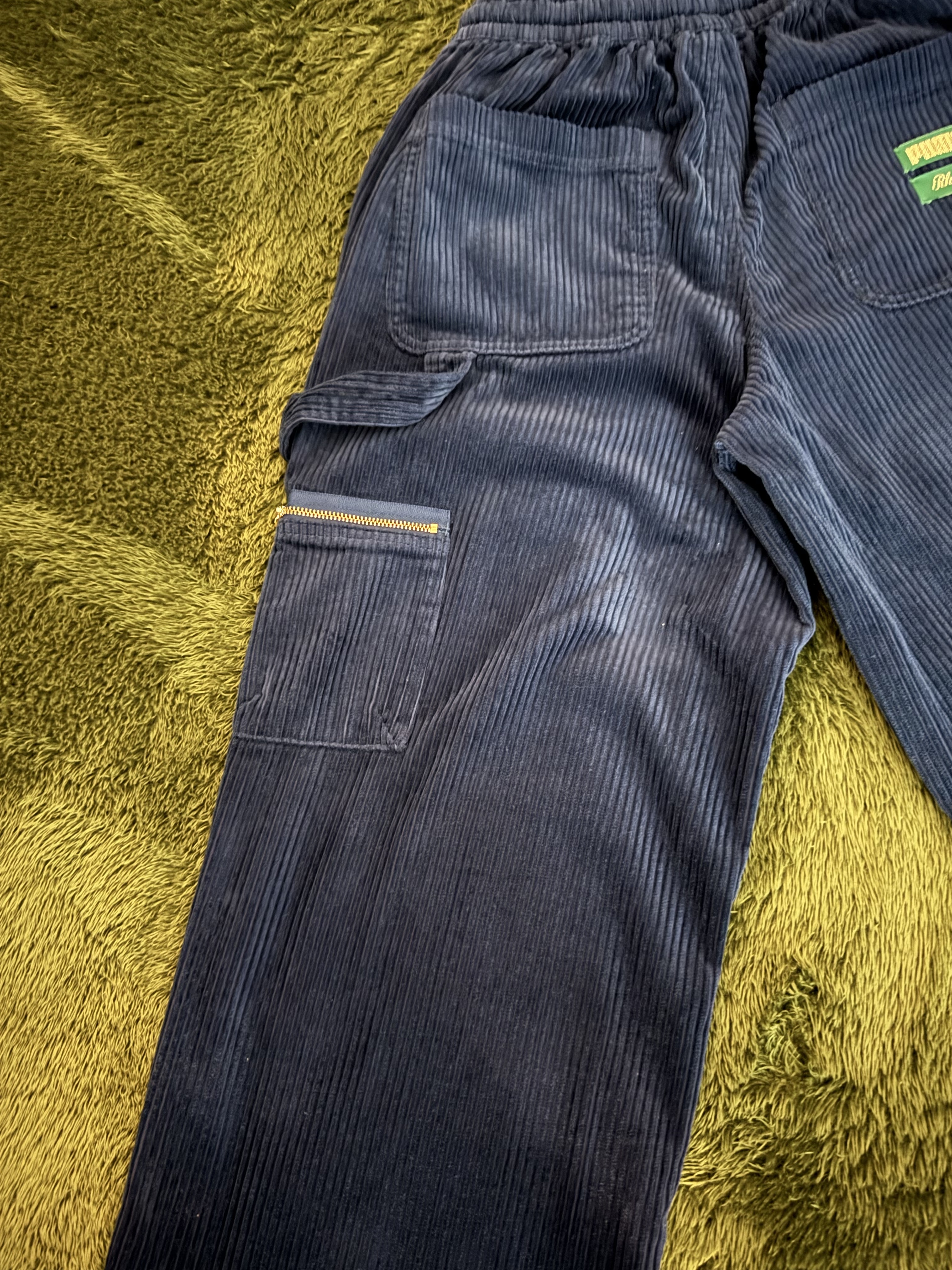 Puma X Rhuigi Corduroy Pants Persian Blue 착용 스타일 - 9