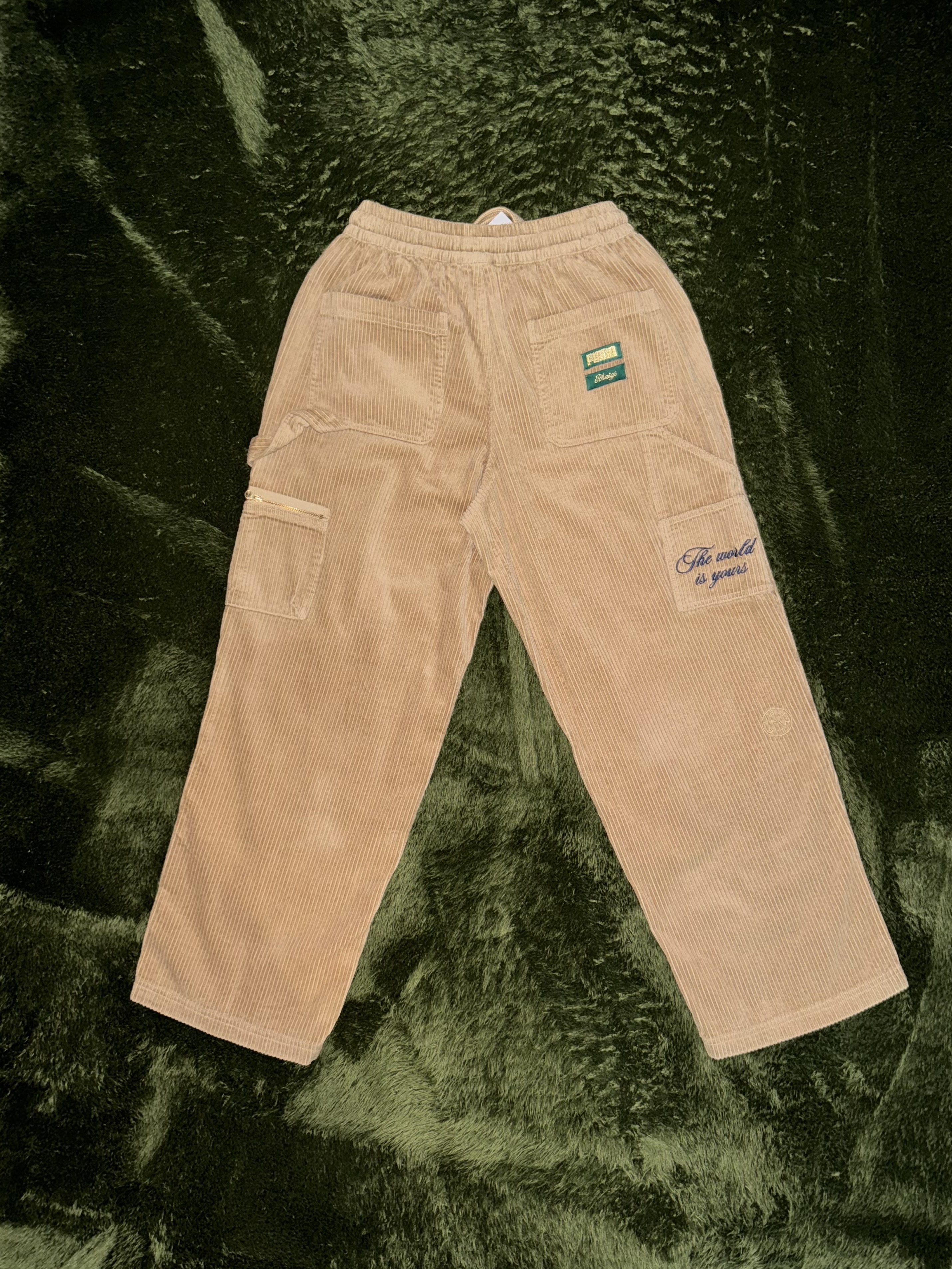 Puma X Rhuigi Corduroy Pants Sand Dune 착용 스타일 - 7