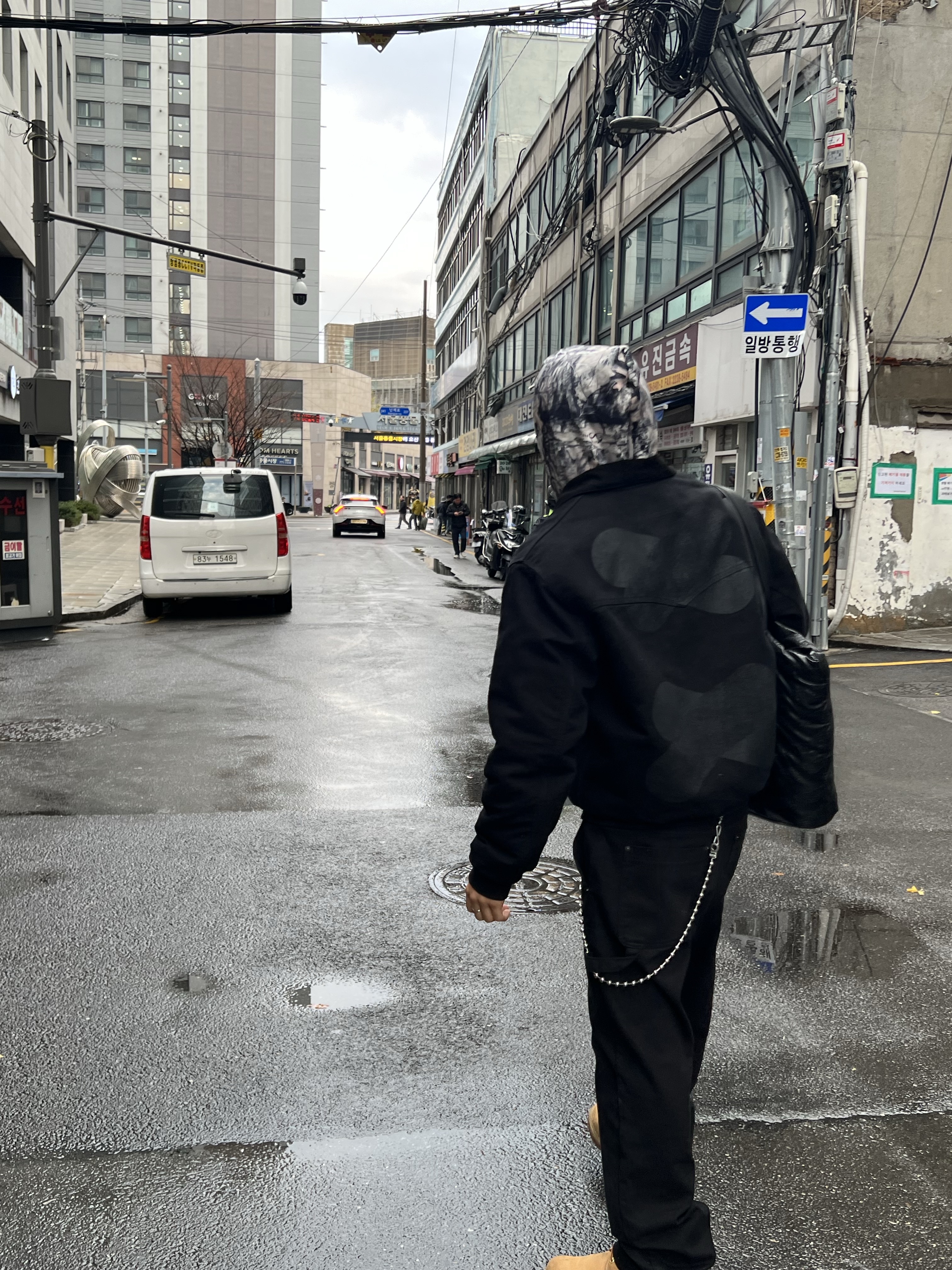 Carhartt WIP x Worksout OG Santa Fe Jacket Black Aged Canvas, Timberland Premium 6 inch Waterproof Boot Wheat Nubuck - Wide 착용 스타일 - 2