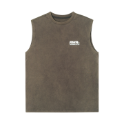 [KREAM 단독] runwhither Pigment Singlet Khaki