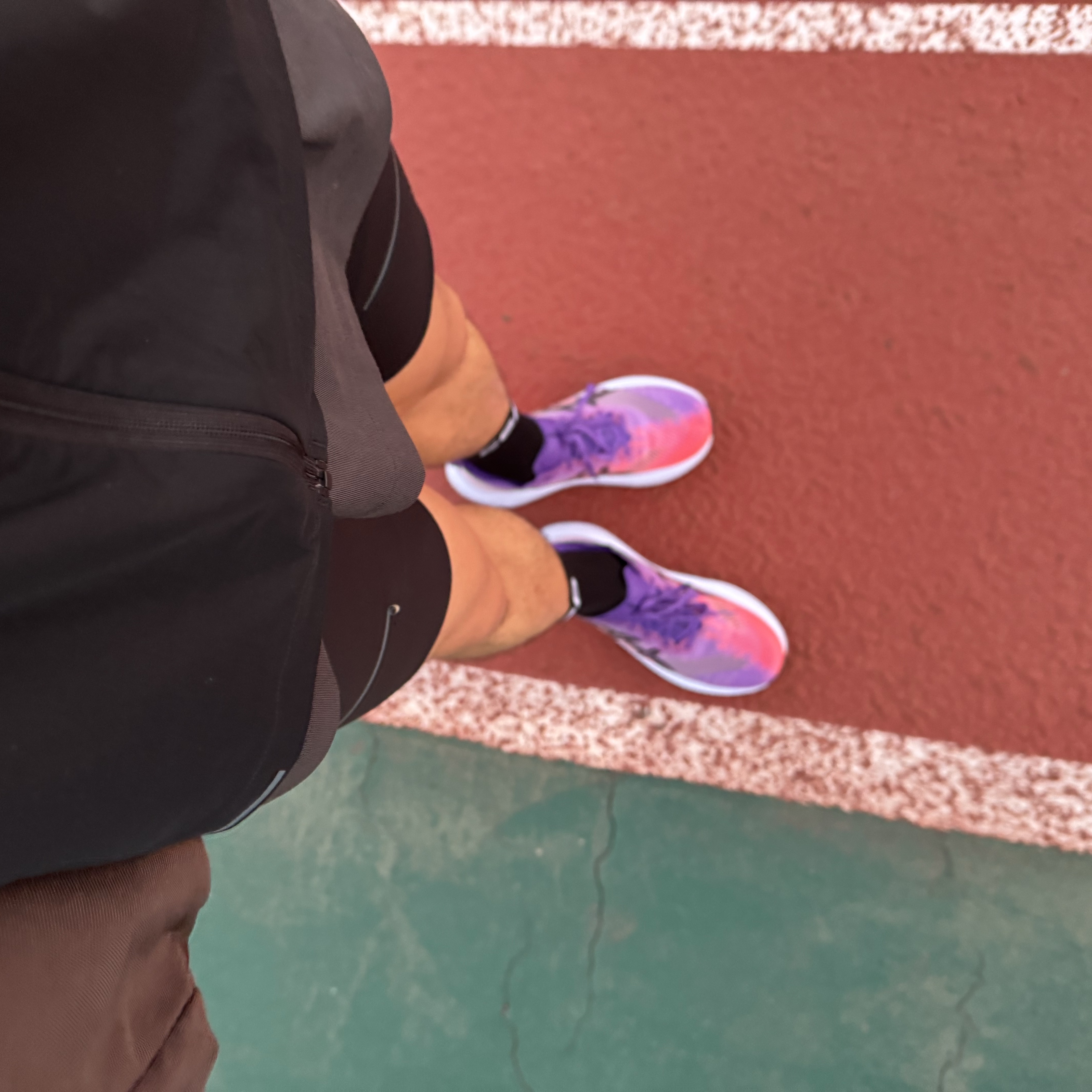 Asics Megablast Edo Purple Black 착용 스타일