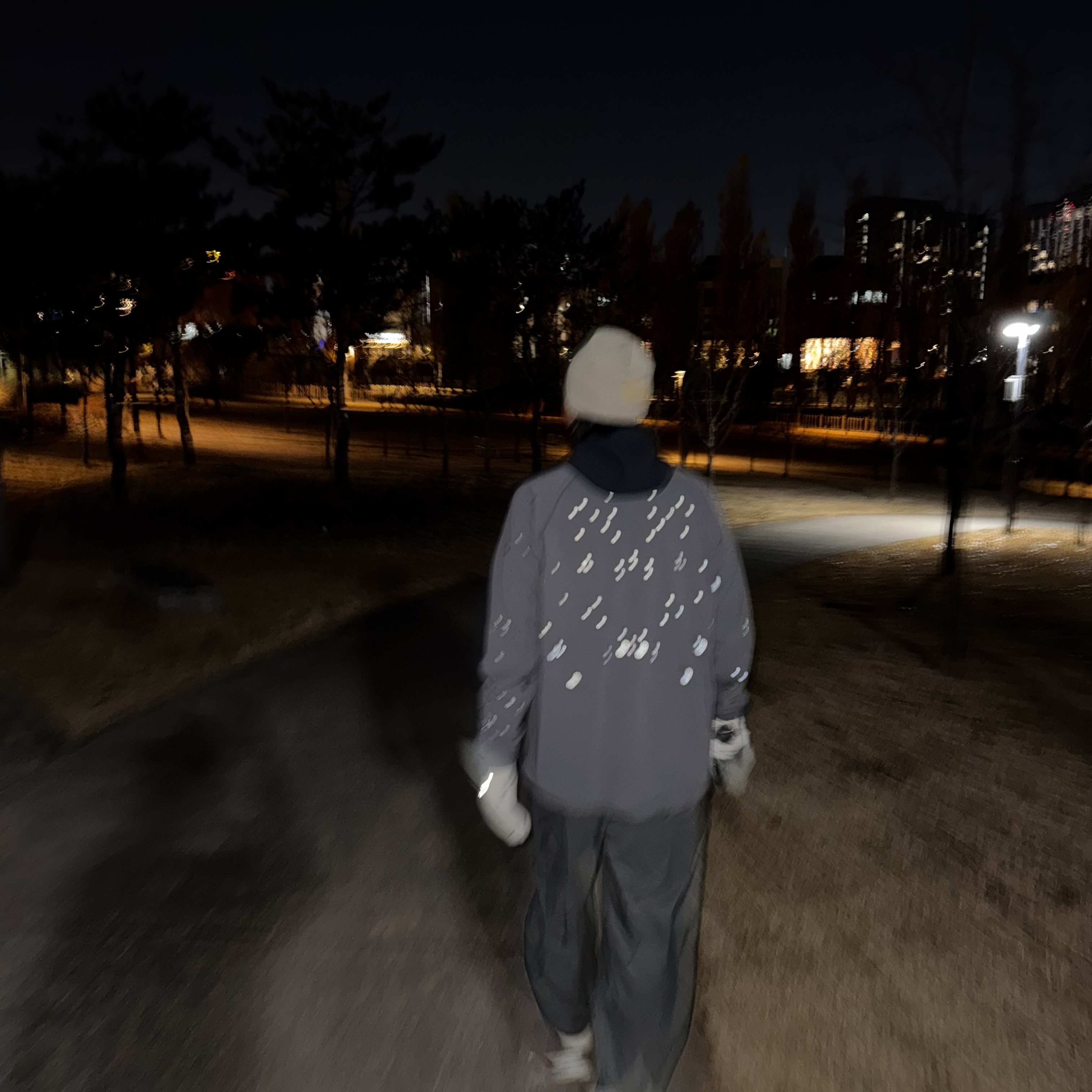 Goldwin 0 Graphic LS T-shirt Deep Charcoal - 25FW 착용 스타일 - 3