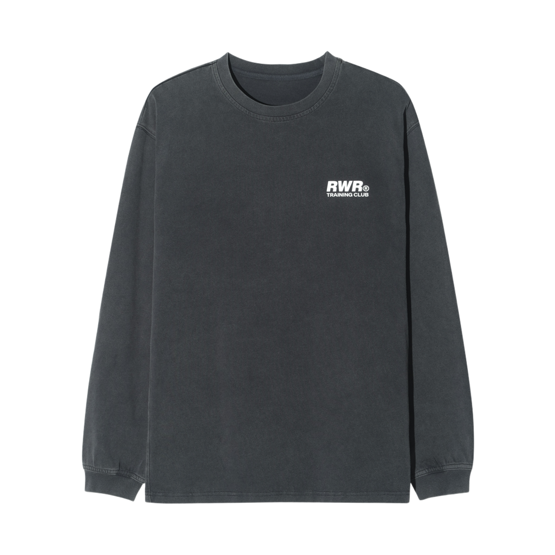 런위더 피그먼트 롱슬리브 네이비