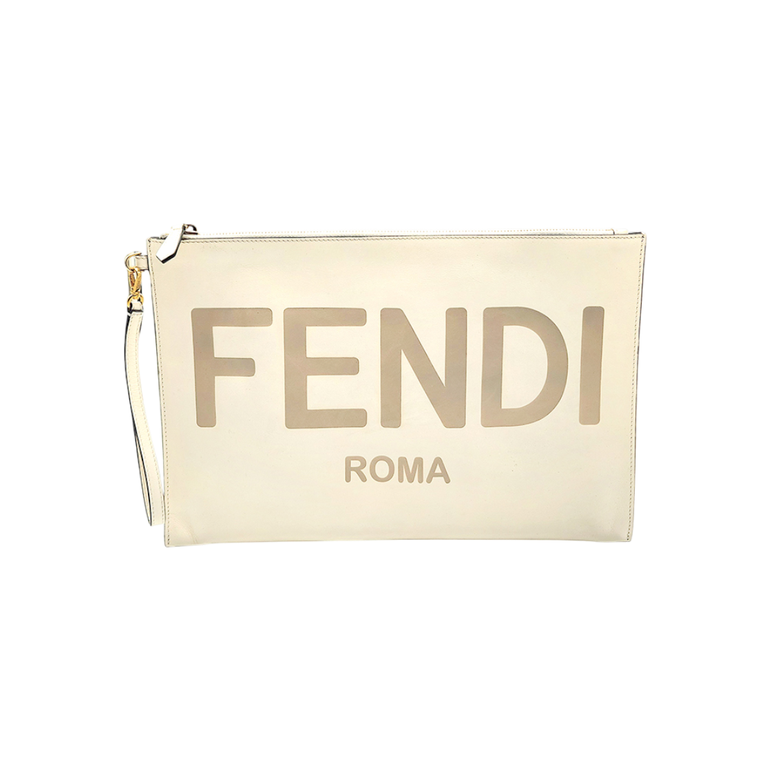 ITB7E8KUAWC7 Fendi Roma Large Flat Clutch