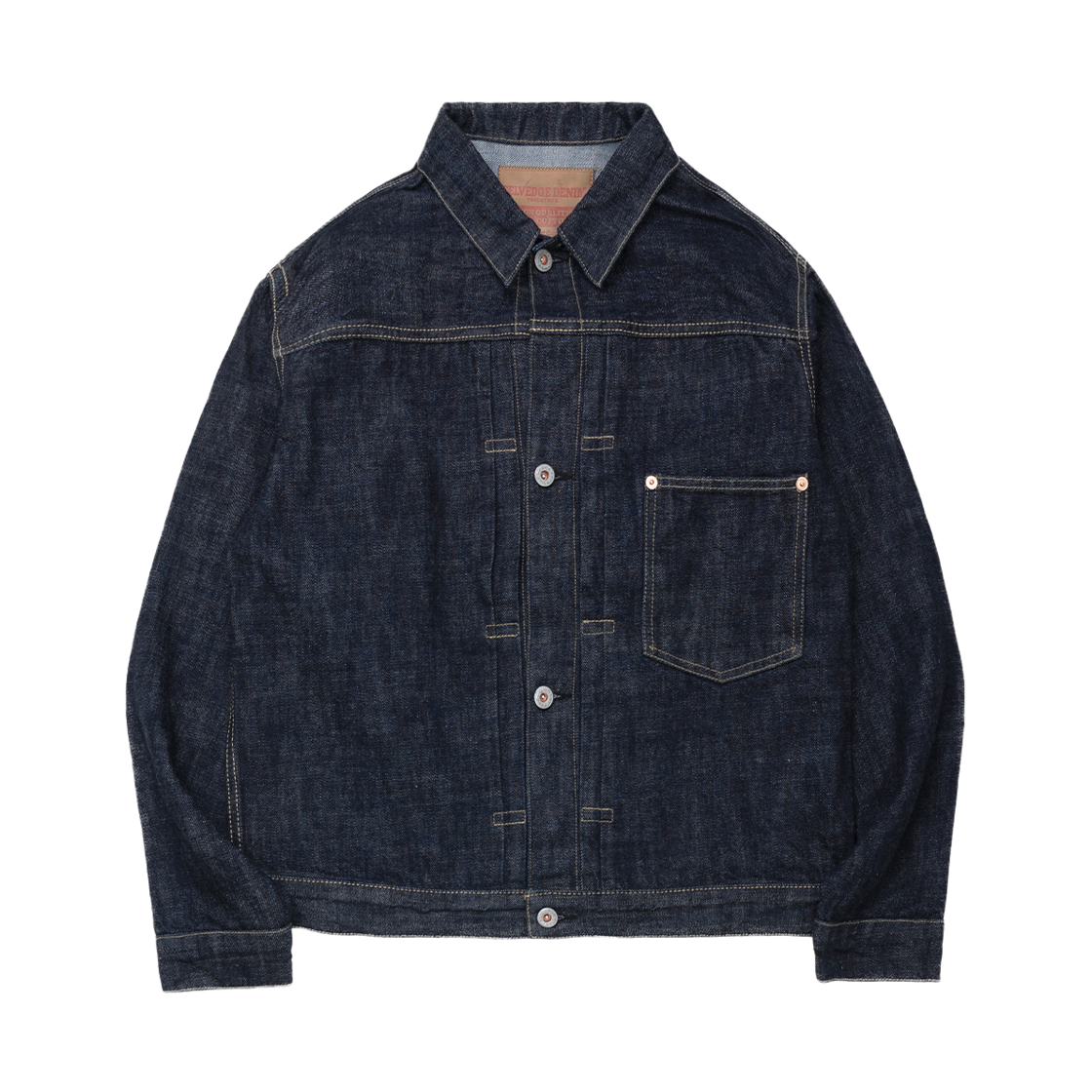 와이엠씨엘 케이와이 데님 자켓 워 모델 블(YMCL KY Denim Jacket War Model Blue)