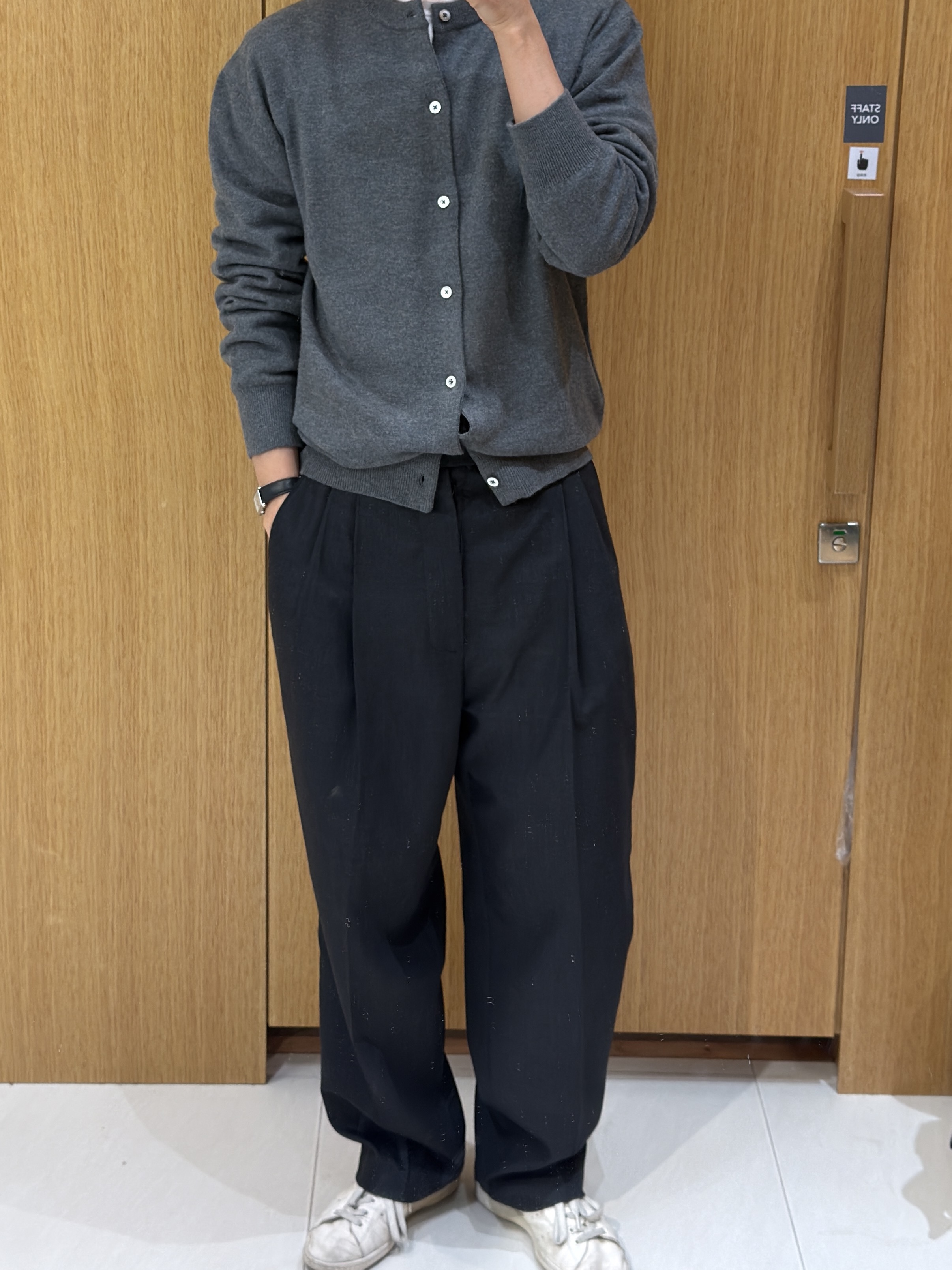 Comme des Garcons Homme Plus Nylon Backpack Large Black, SERIES x UNAFFECTED M90 ECWCS Down Parka Dark Gray 착용 스타일 - 2