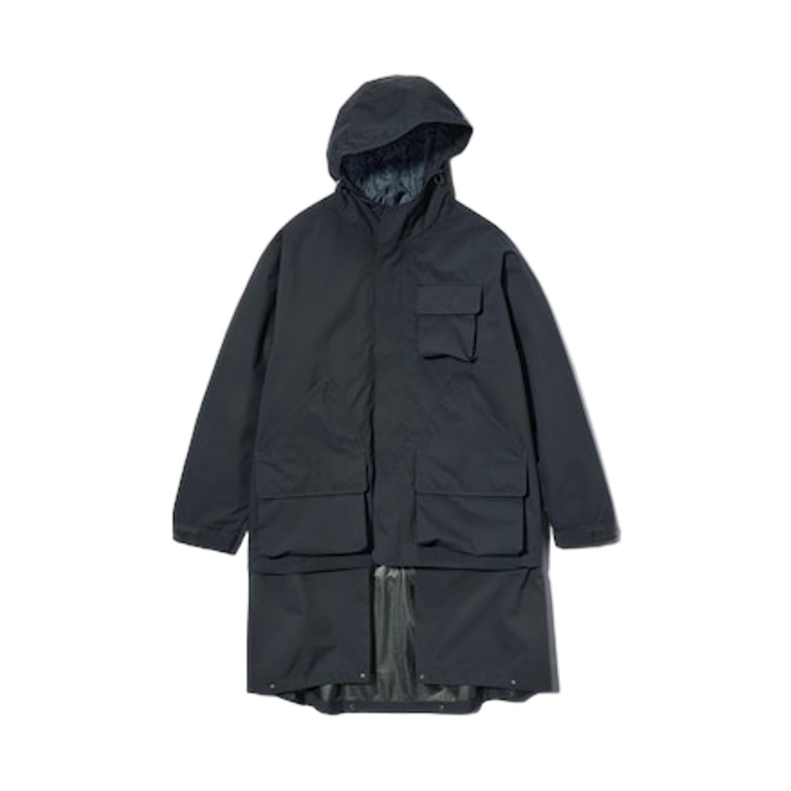 GU x 엔지니어드 가먼츠 패디드 쉘 파카 네이비(GU x Engineered Garments Padded Shell Parka Navy)