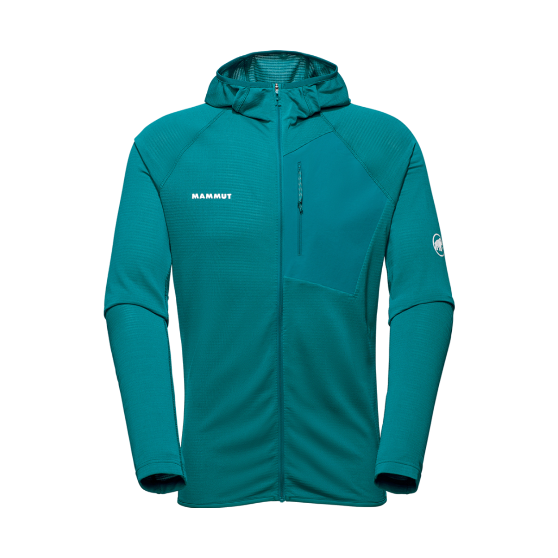 마무트 에너지 라이트 미드레이어 후디드 자켓 맨 다크 블루