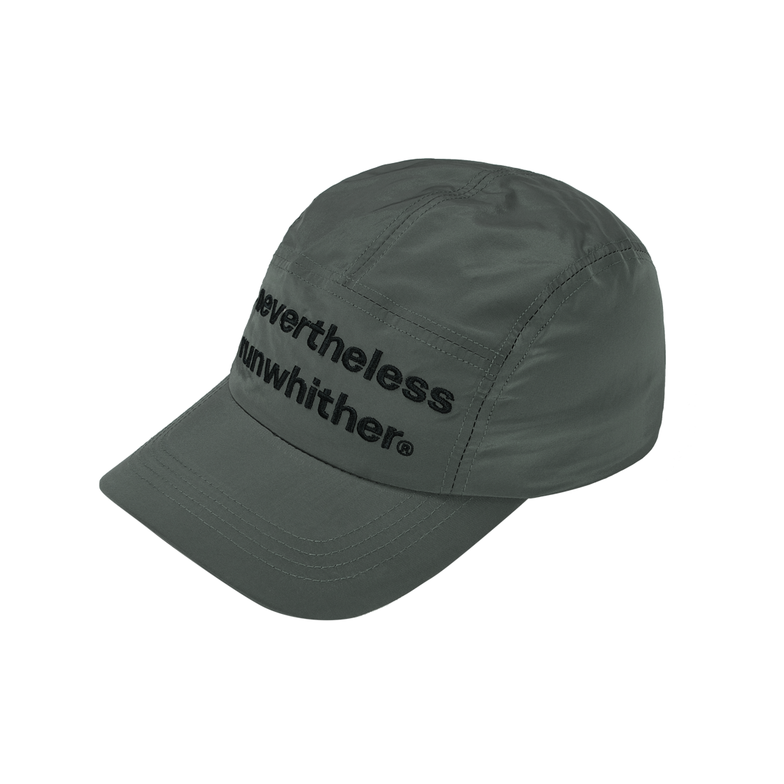 런위더 시그니처 라이트 캡 딥카키(runwhither Signature Light Cap Deep Khaki)