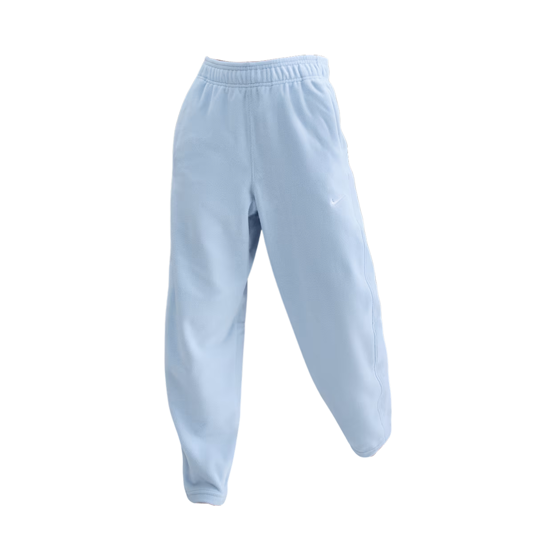 HV3708-441 (W) Nike One Therma-Fit Mid-Rise Fleece Pants Celestine Blue White - Asia
