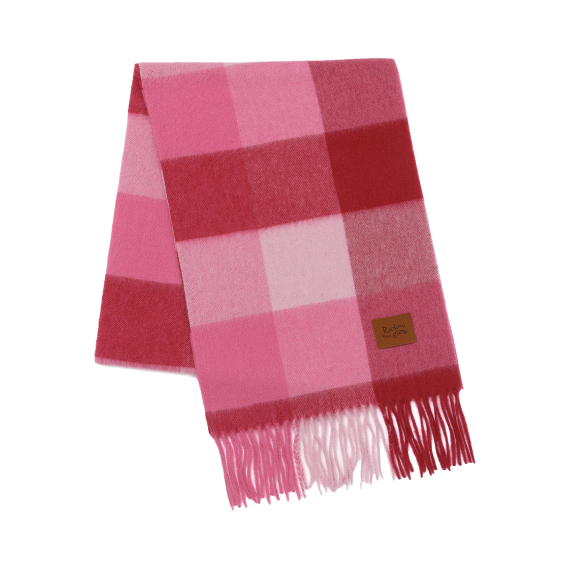 리끌로우 소다팝 울 100% 머플러 라즈베리(RECLOW Soda Pop Wool 100% Muffler Raspberry)