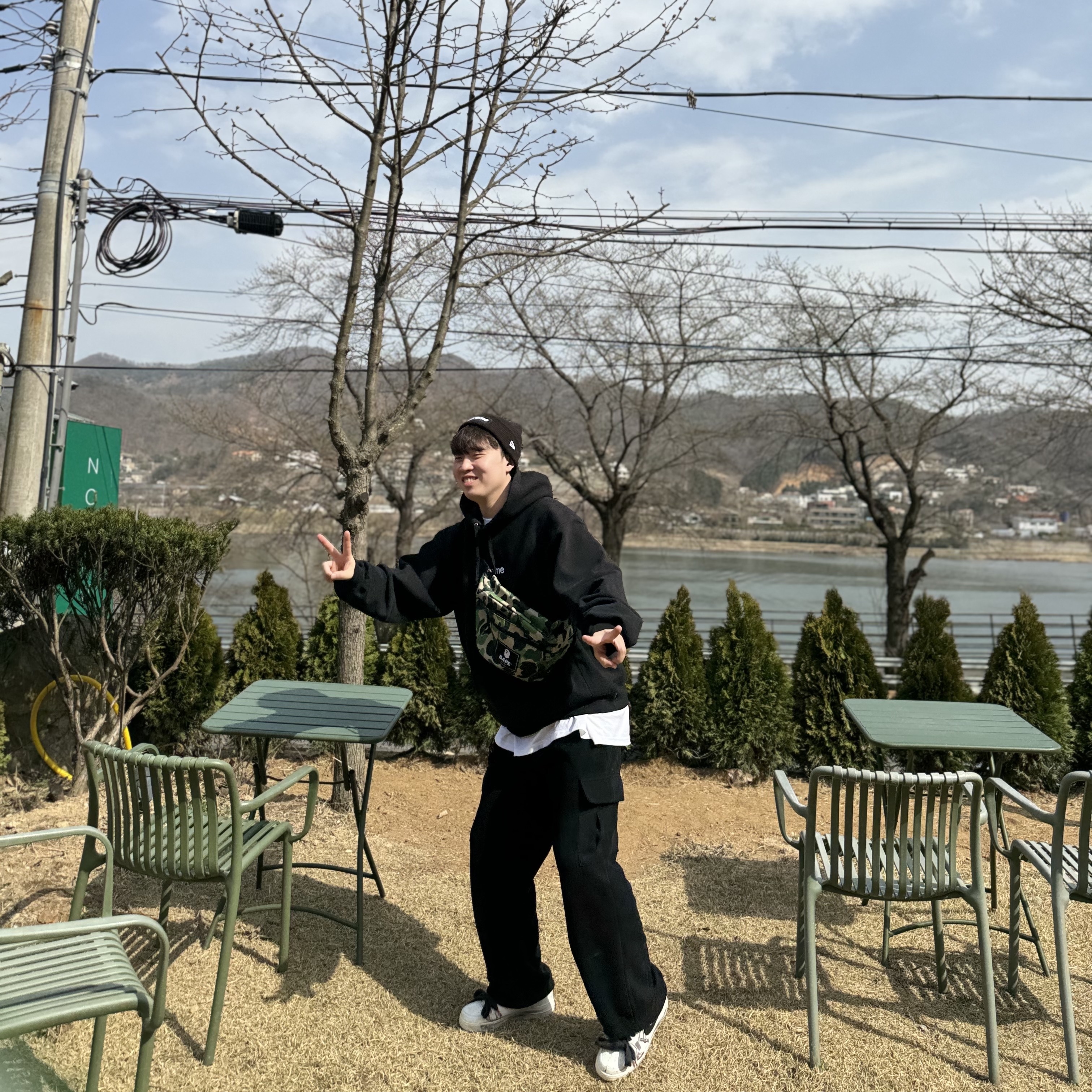 Supreme Box Logo Hooded Sweatshirt Black - 23FW 착용 스타일