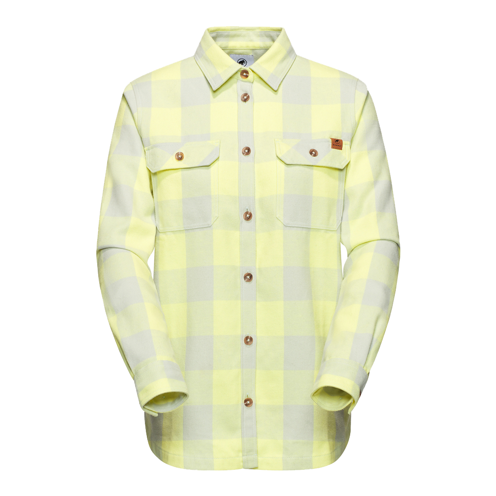 M21E6TF002 MAMMUT Tamaro Longsleeve Shirt Women Yellow