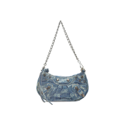 Balenciaga Denim Le Cagole Mini Shoulder Bag (695814) L674699