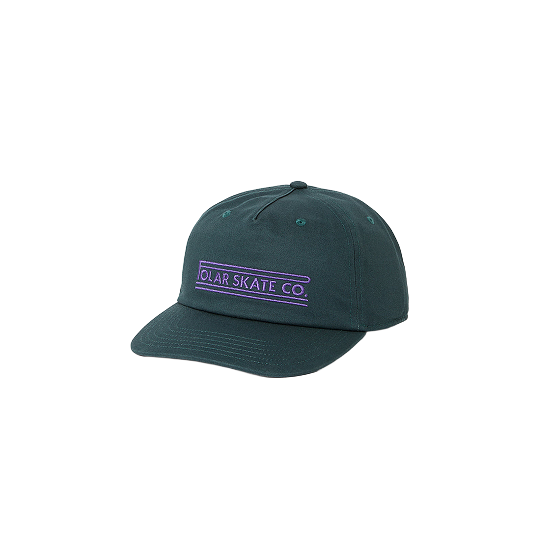 폴라스케이트 스트레치 로고 트윌 제이크 캡 다크 틸(Polar Skate Co. Stretch Logo Twill Jake Cap Dark Teal)