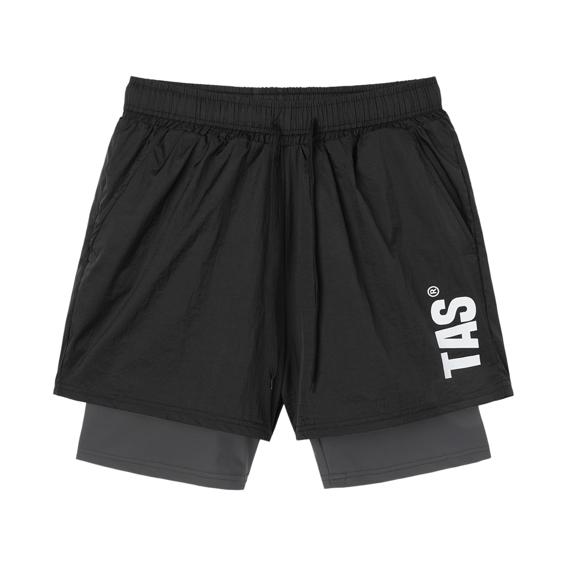 SHORTS 002 TAS Ether 5" Shorts Charcoal