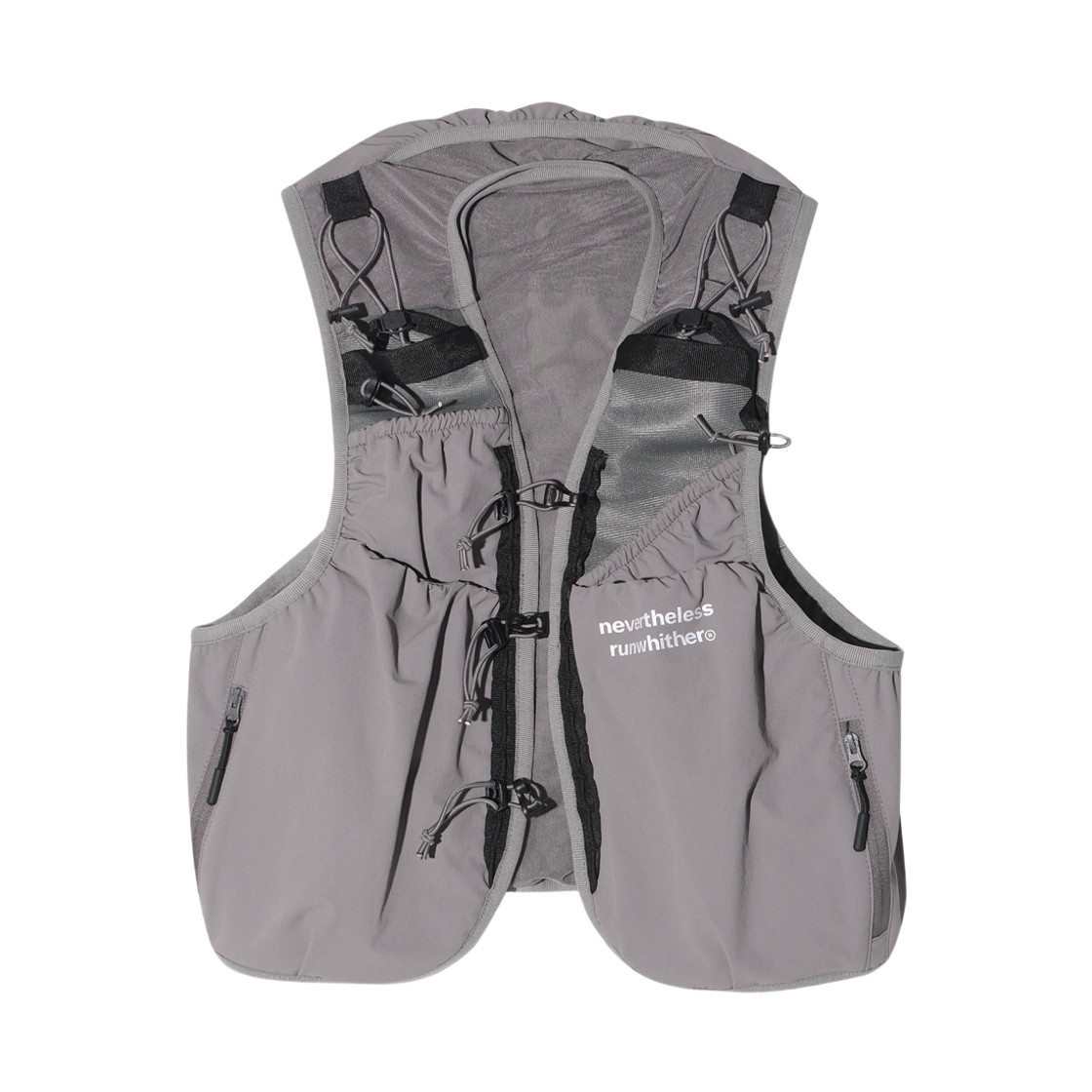 [KREAM 단독] 런위더 트레일 러닝 베스트 그레이([KREAM 단독] runwhither Trail Running Vest Grey)