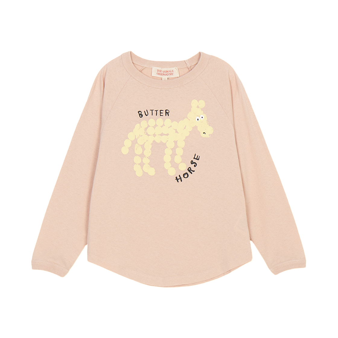 (키즈) 타오 롱슬리브 티셔츠 핑크((Kids) TAO Long Sleeve T-Shirt Pink)