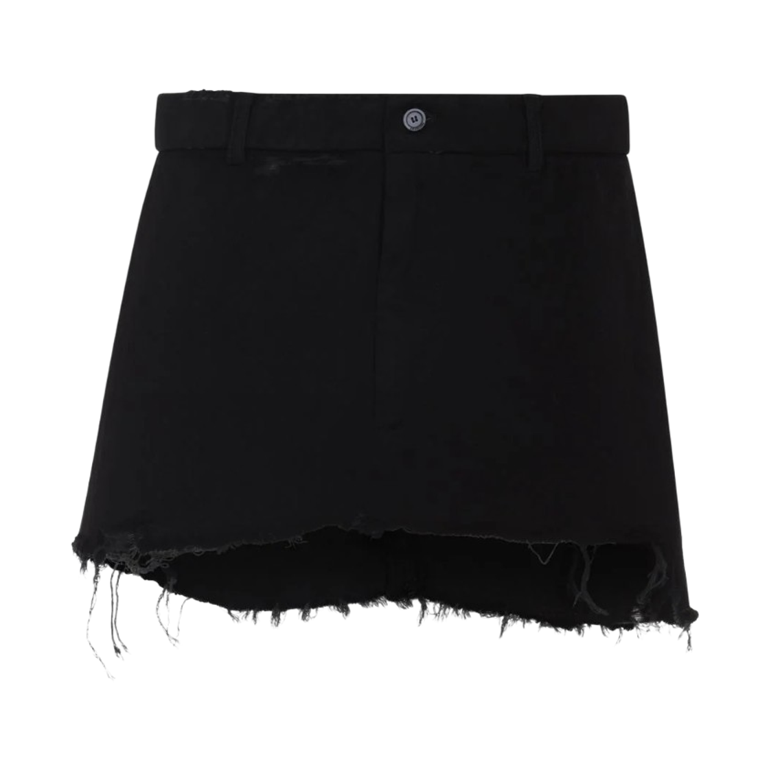 838756TSU161000 (W) Balenciaga Cargo Mini Skirt Black