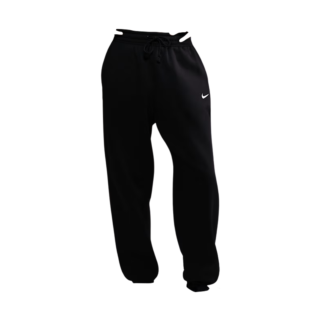 FZ5996-010 (W) Nike NSW Phoenix Fleece High-Waisted Oversized Sweatpants Black Sail - US/EU
