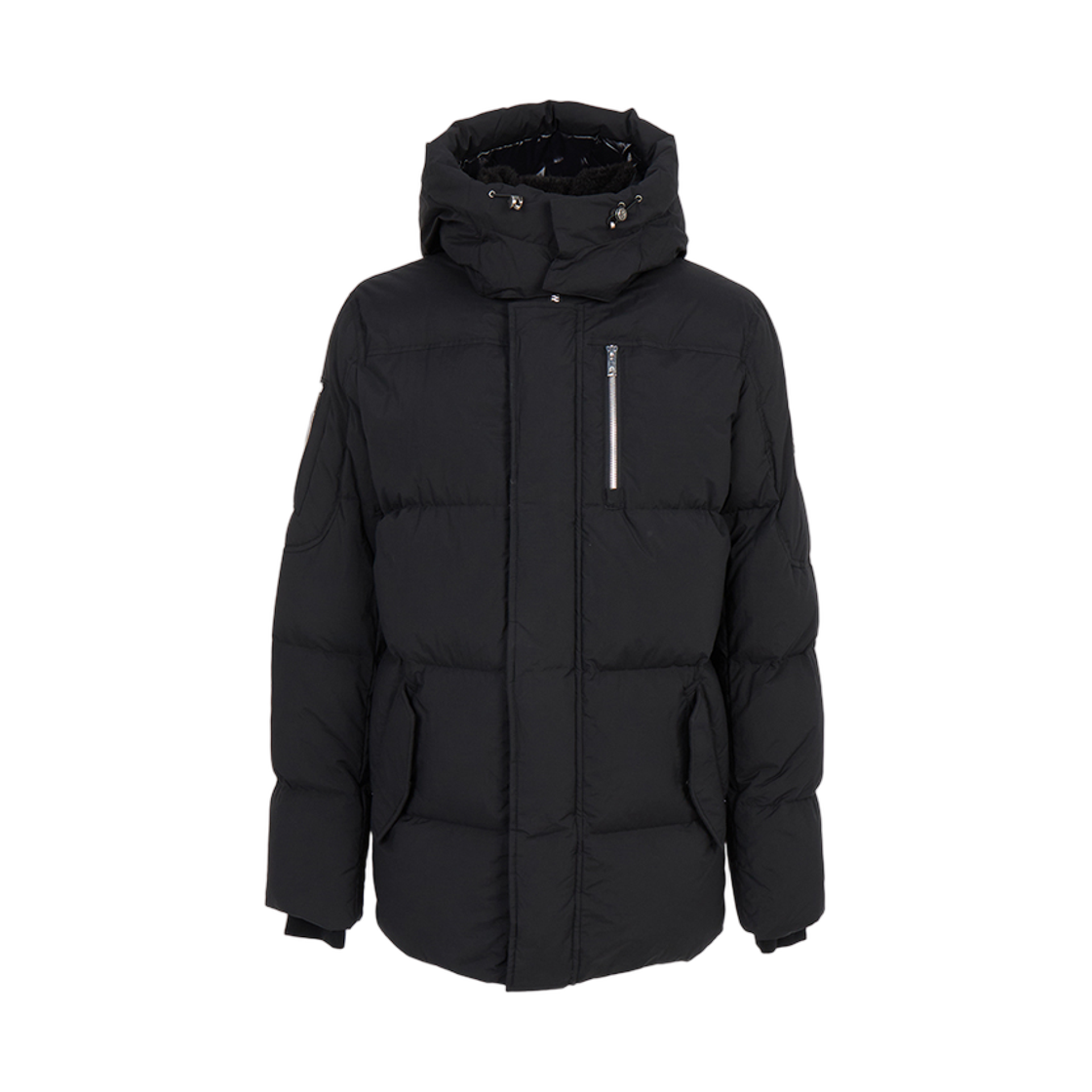 M35MJ146H292 Moose Knuckles Everest 3Q Padding Jumper Black