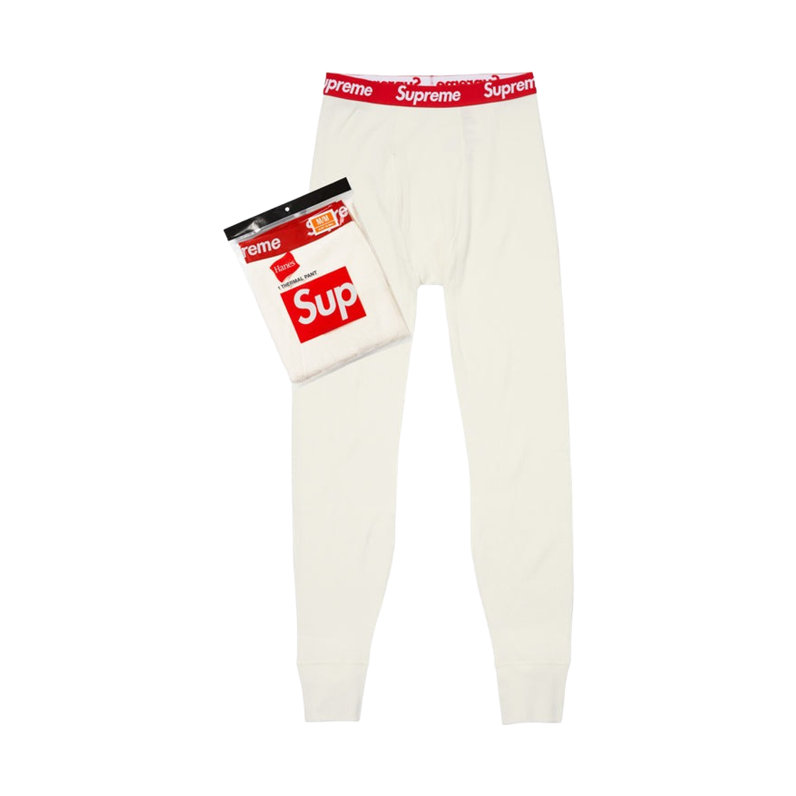슈프림 헤인즈 써멀 팬츠 내츄럴 (1개입) - 25FW