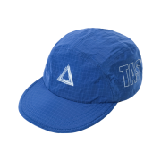 THE ATHER SANCTUARY Nylon Rib Checked Cap Blue