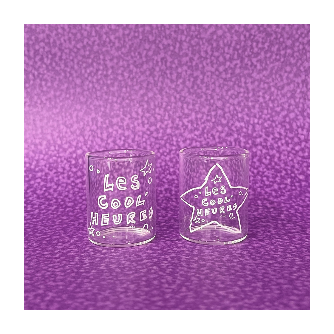 체리드라이버 레쿨러 이거 소주잔 세트(Cherry Driver Lescoolheures Soju Glass Set)