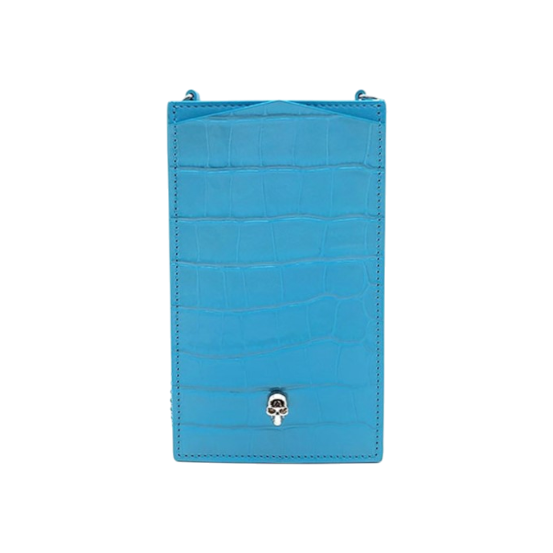 IT6UPAQFOQ3P Alexander McQueen Skull Phone Holder Chain Crossbody Bag L426524