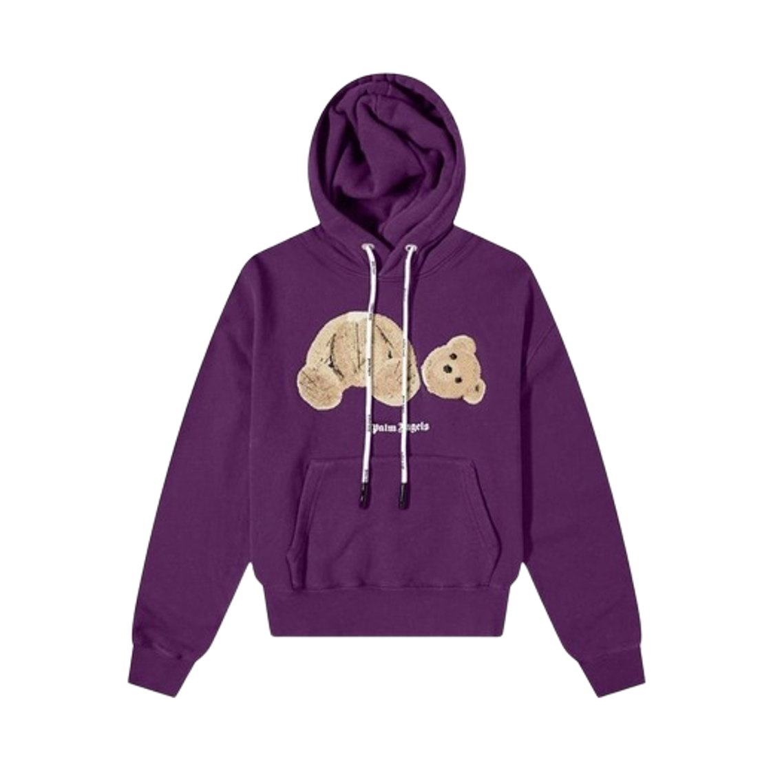 팜 엔젤스 베어 후드 퍼플 브라운(Palm Angels Bear Hoodie Purple Brown)