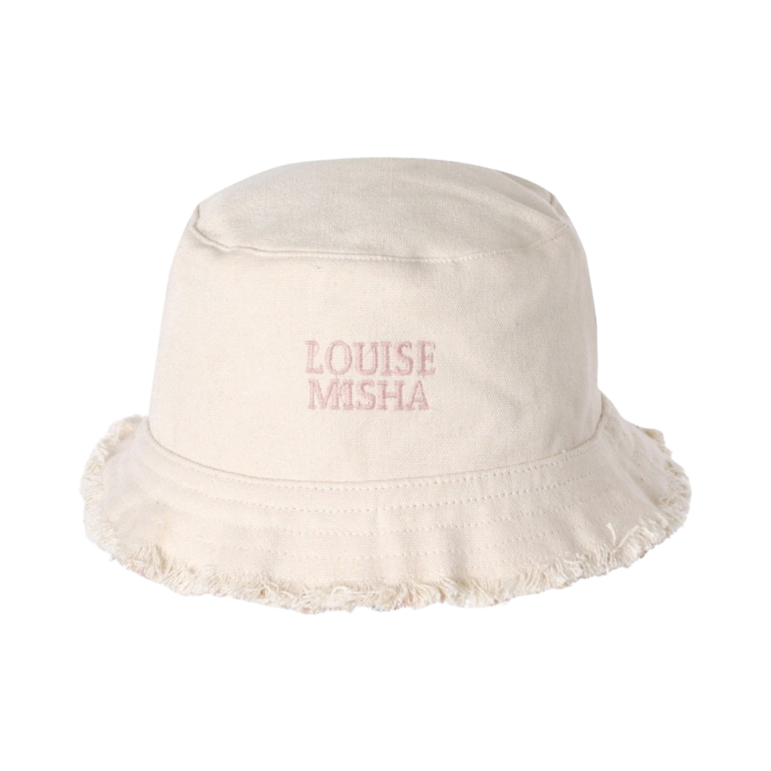 (키즈) 루이스 미샤 플로럴 리버시블 비치 버킷햇 핑크 아이보리((Kids) Louise Misha Floral Reversible Beach Bucket Hat Pink Ivory)